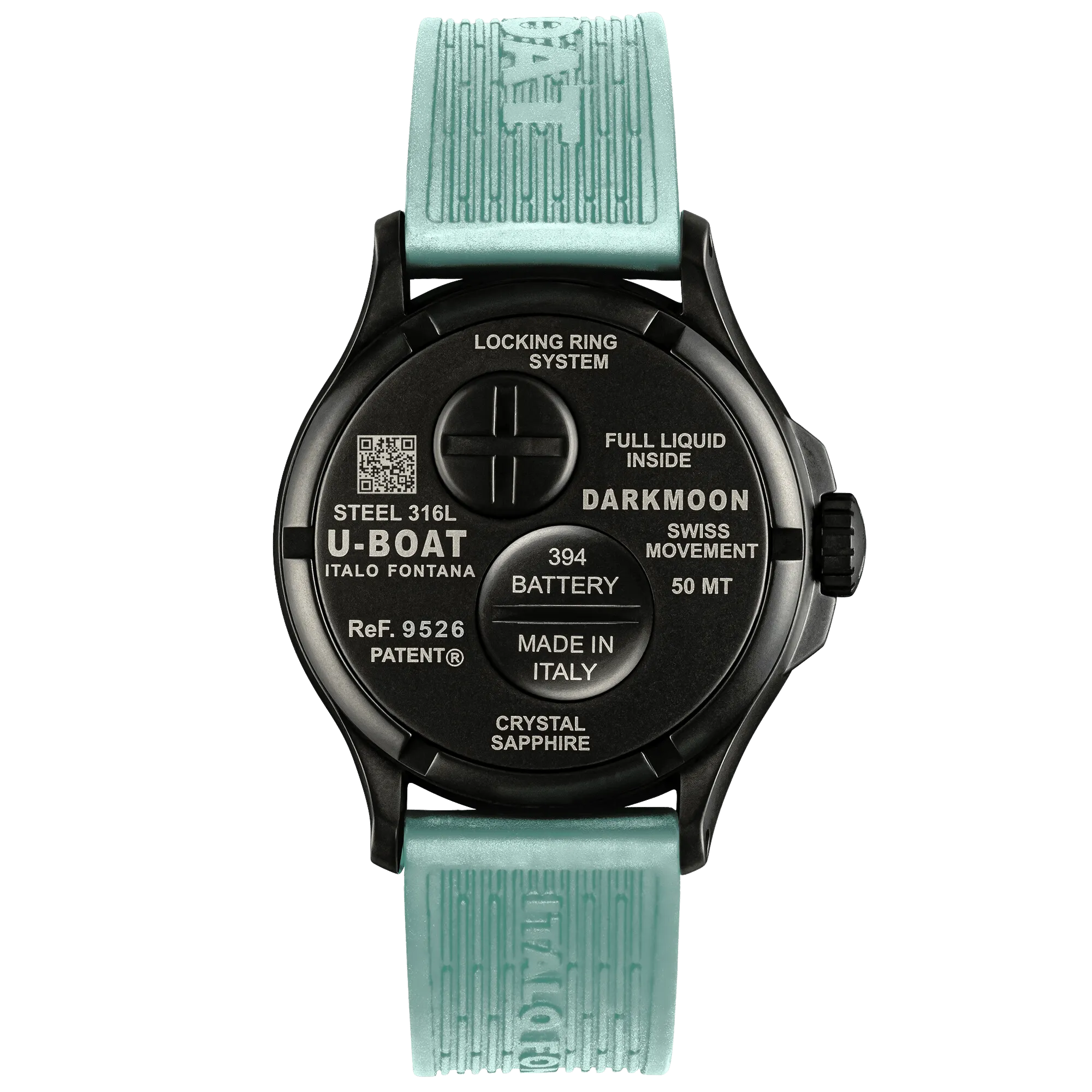 U-Boat Capsoil Darkmoon Men's Aquamarine Watch 9526