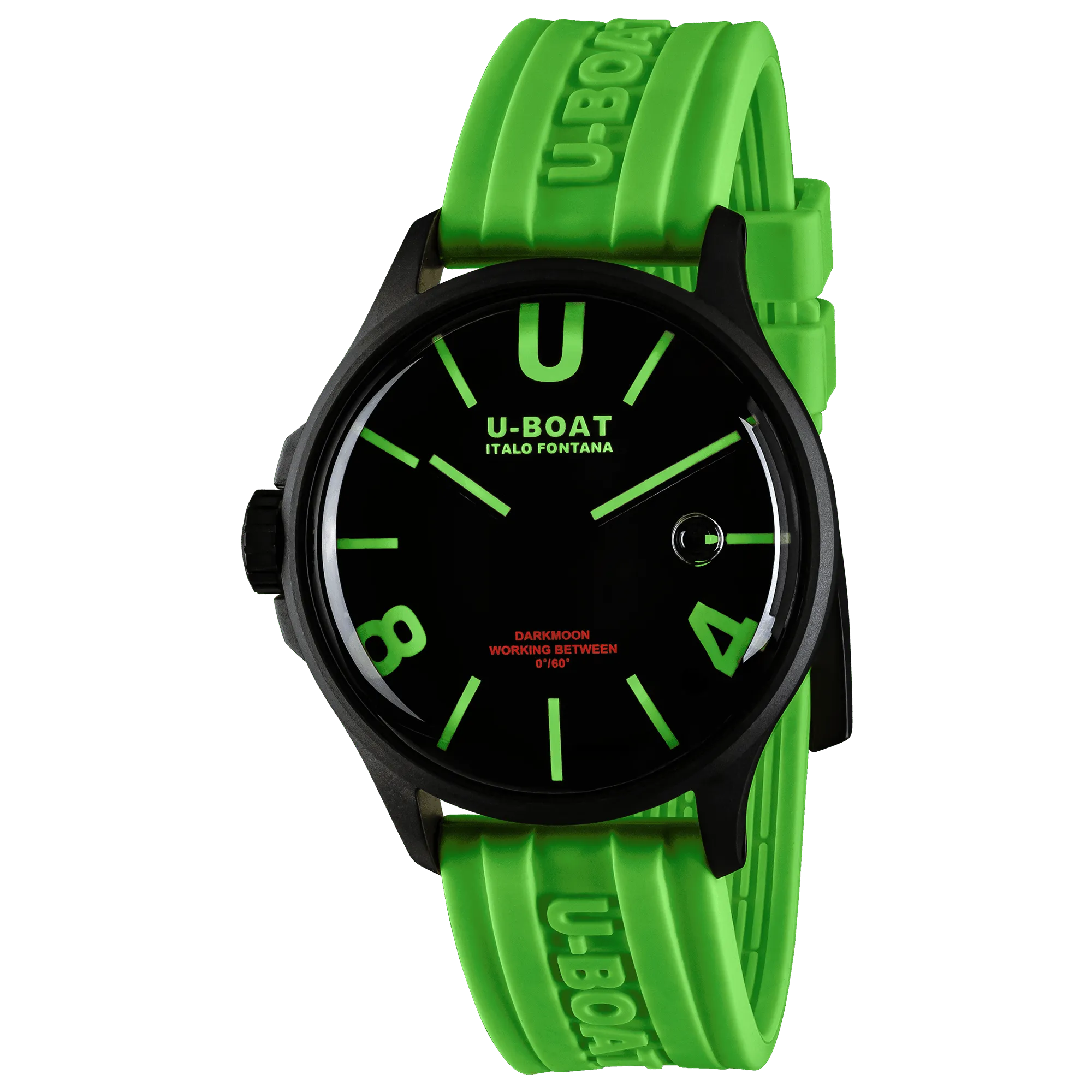 U-Boat Capsoil Darkmoon Men's Green Watch 9534