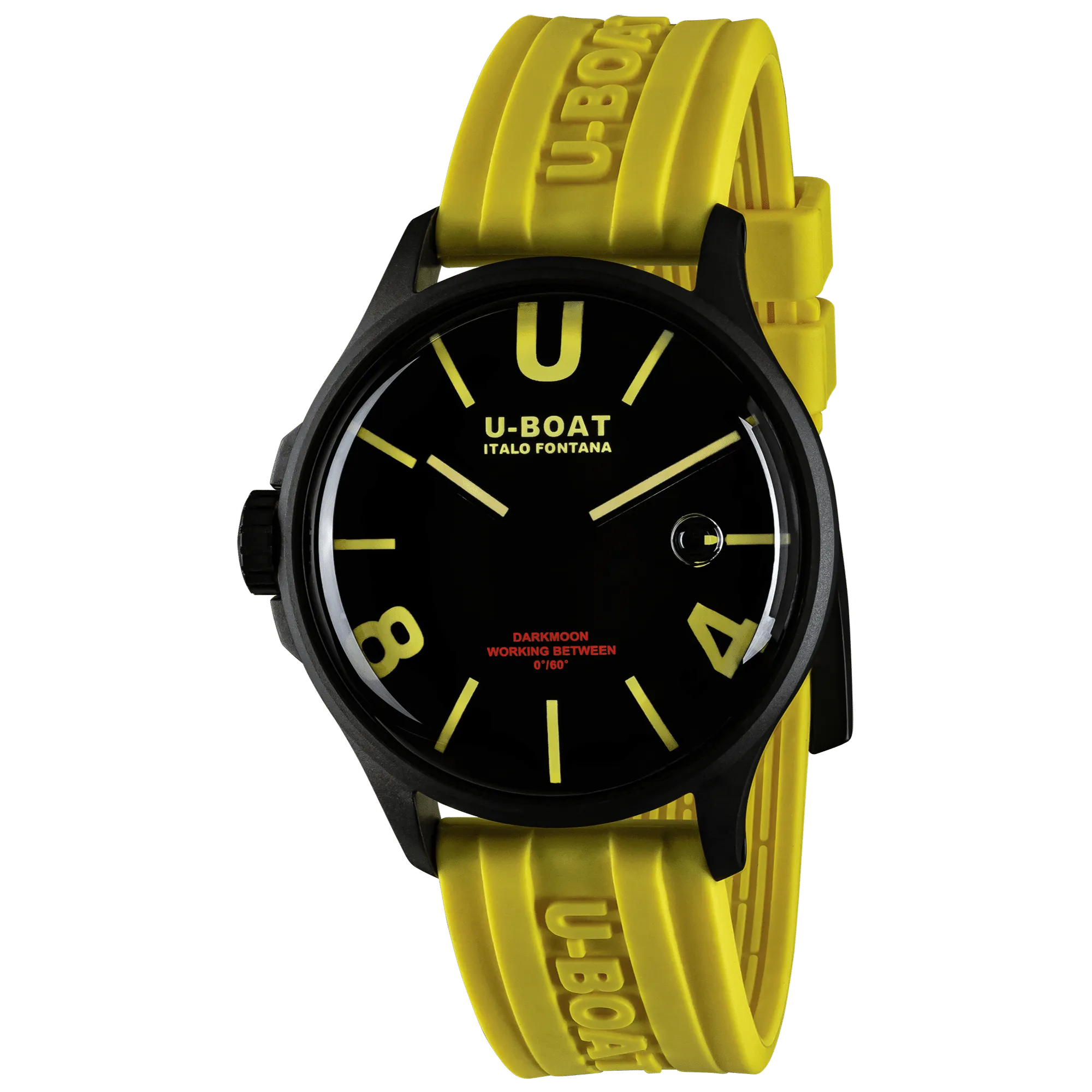 U-Boat Capsoil Darkmoon Men's Yellow Watch 9522