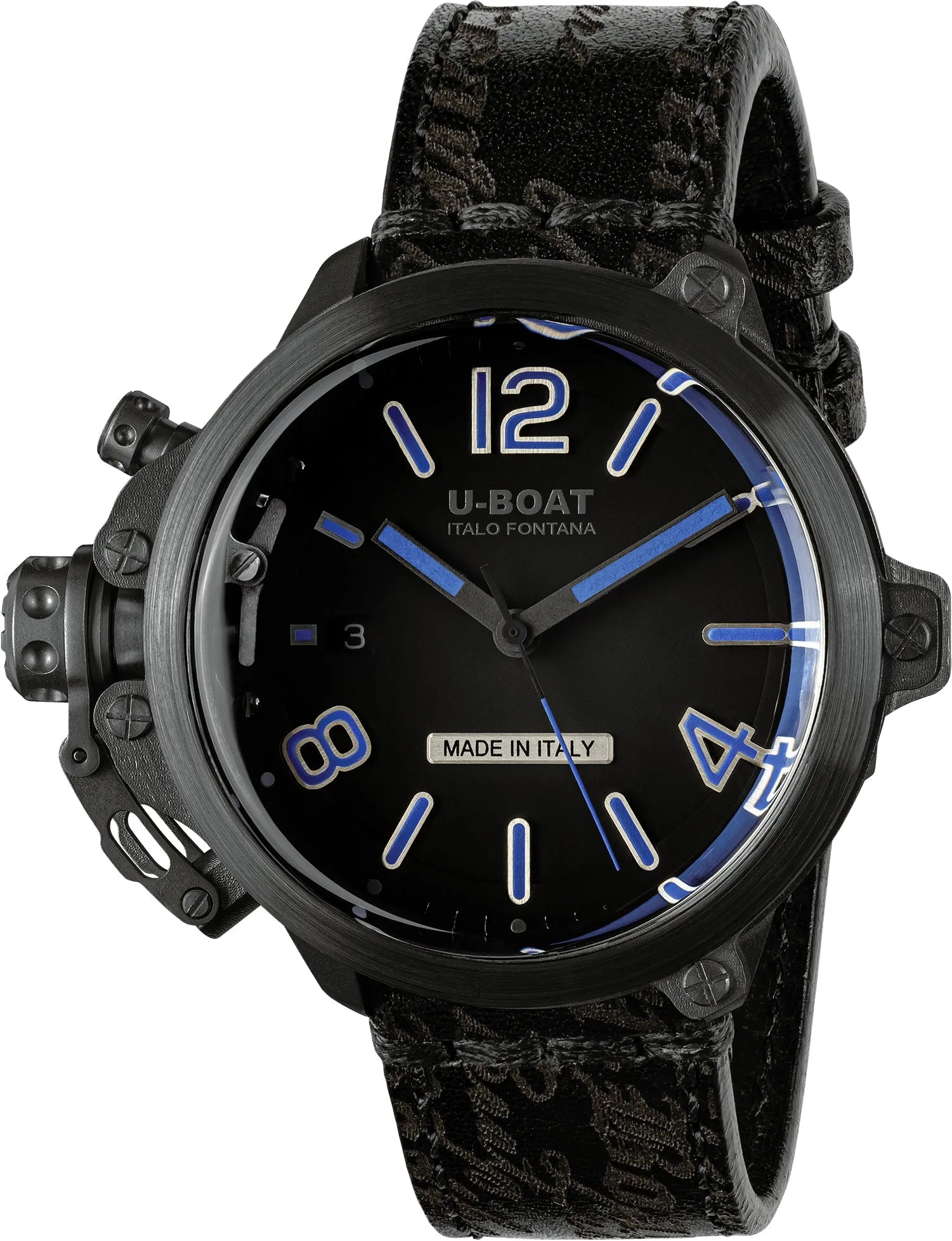 U-Boat Capsule 45mm PVD BK BL Limited Edition Watch