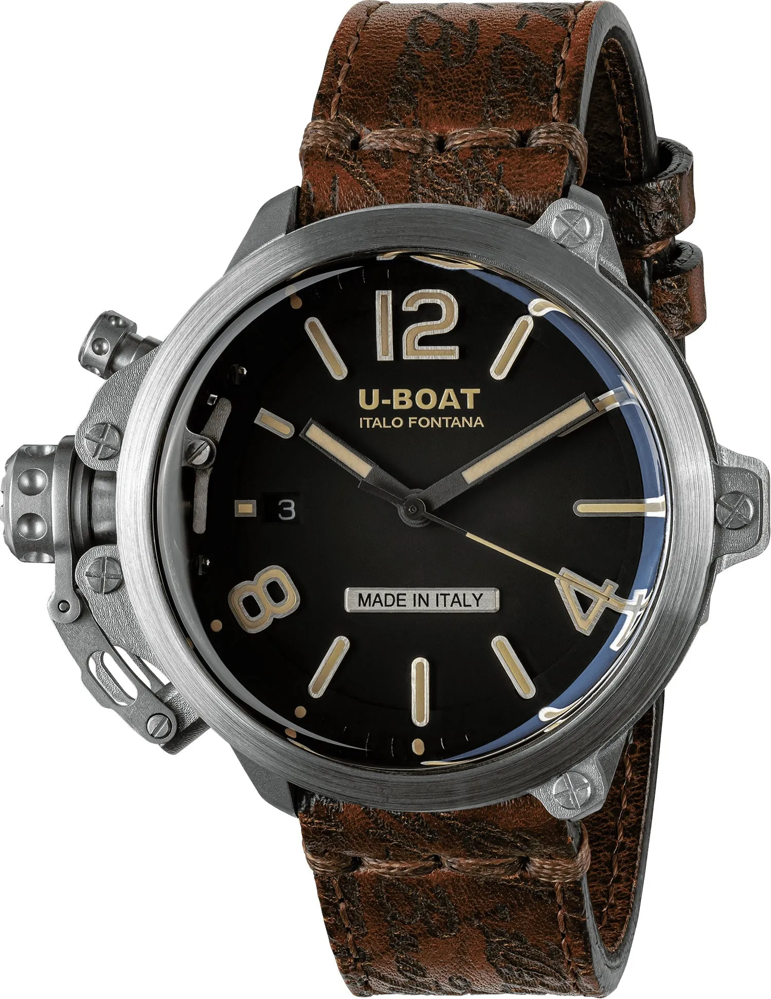 U-Boat Capsule 45mm SS BK BE Limited Edition Watch