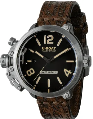 U-Boat Capsule 50mm SS BK BE Limited Edition Watch