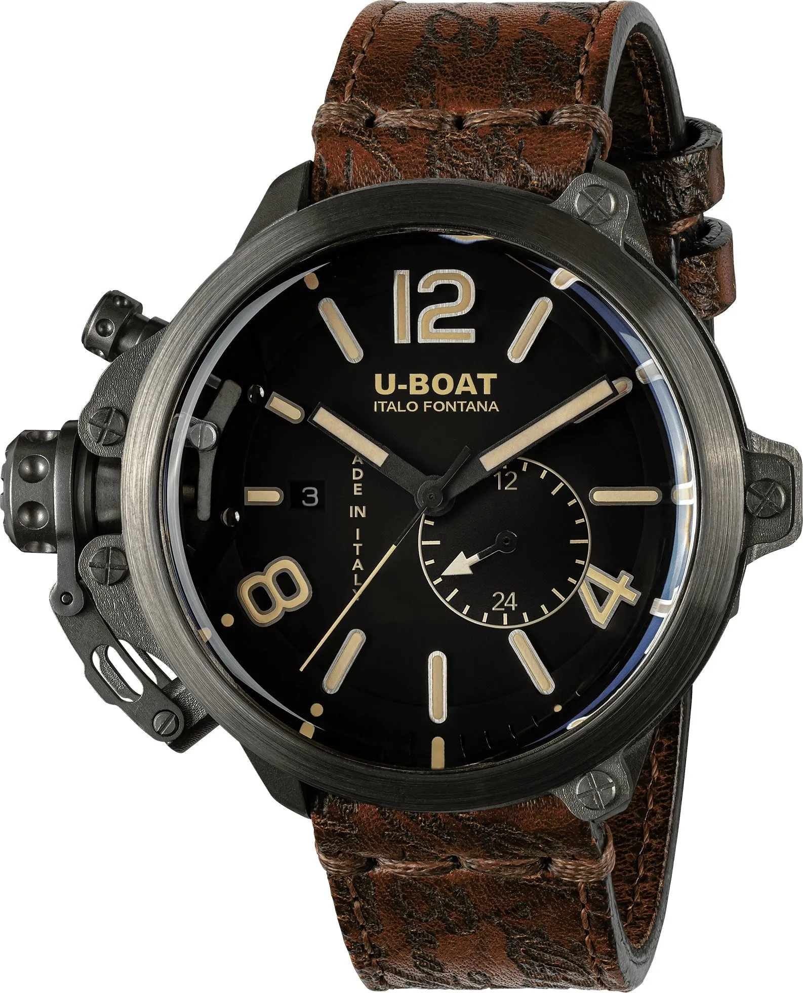 U-Boat Capsule 50mm Titanium BK BE Limited Edition Watch