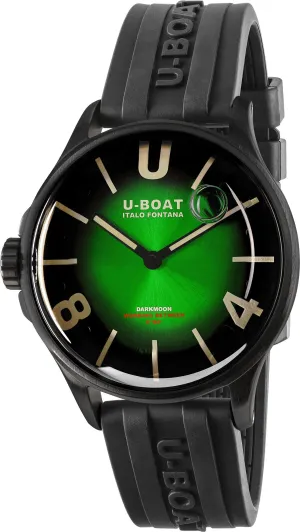 U-Boat Darkmoon 40mm Green PVD Soleil Watch
