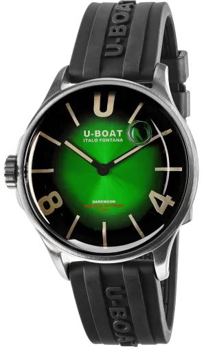 U-Boat Darkmoon 40mm Green SS Soleil Watch