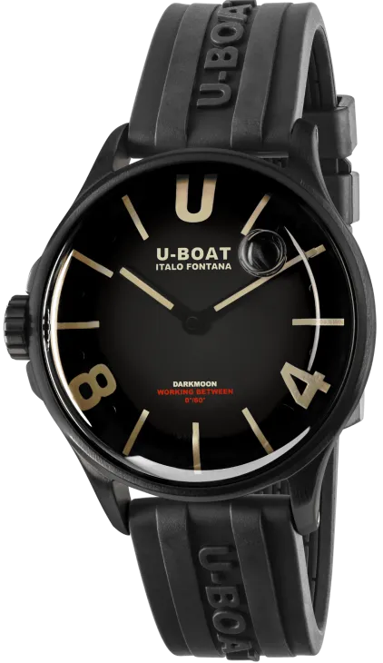 U-Boat Darkmoon Black PVD Watch