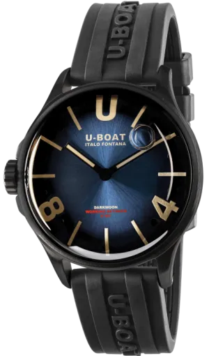 U-Boat Darkmoon Blue PVD Soleil Watch