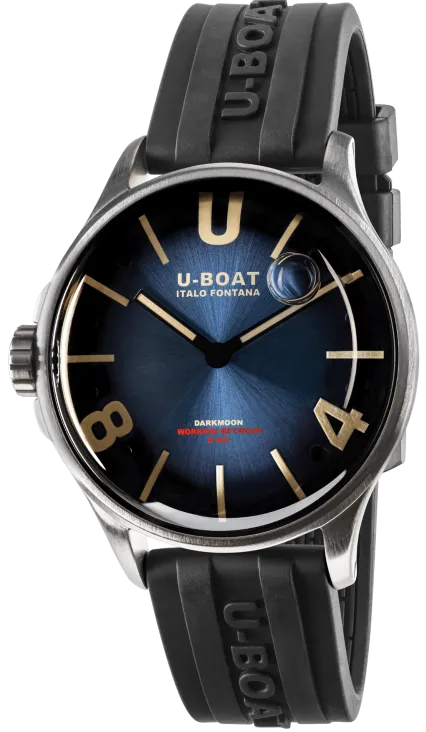 U-Boat Darkmoon Blue SS Soleil Watch