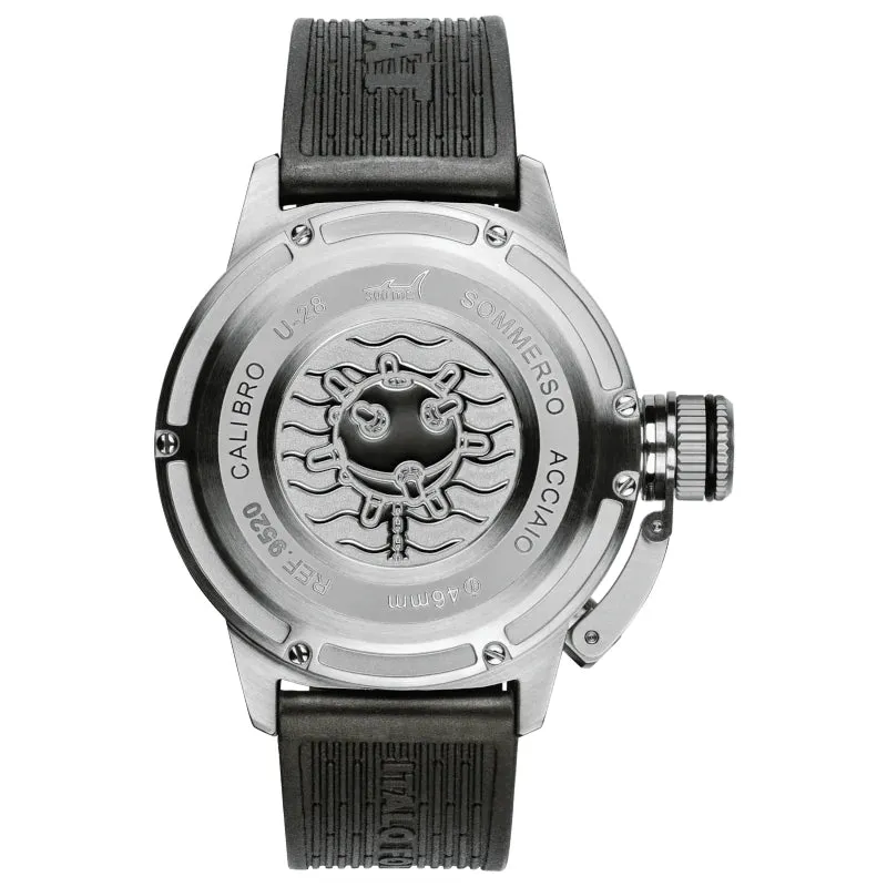 U-Boat Sommerso 46 SS Black Men's Watch U9520