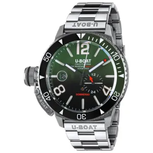 U-Boat Sommerso 46 SS Black MT Men's Watch U9520/MT