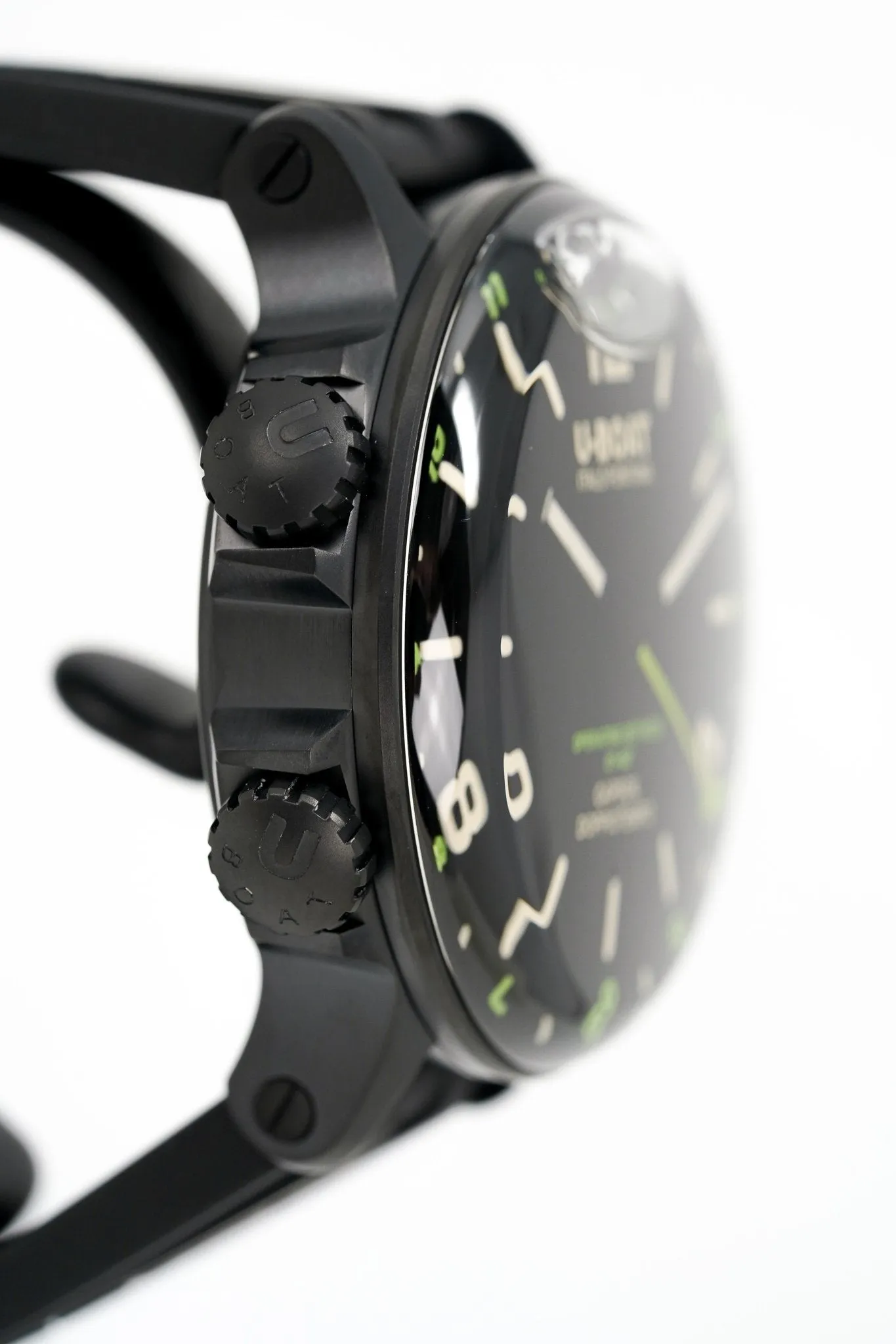U-Boat Watch Capsoil Doppiotempo 45 DLC Green Rehaut 8840/A