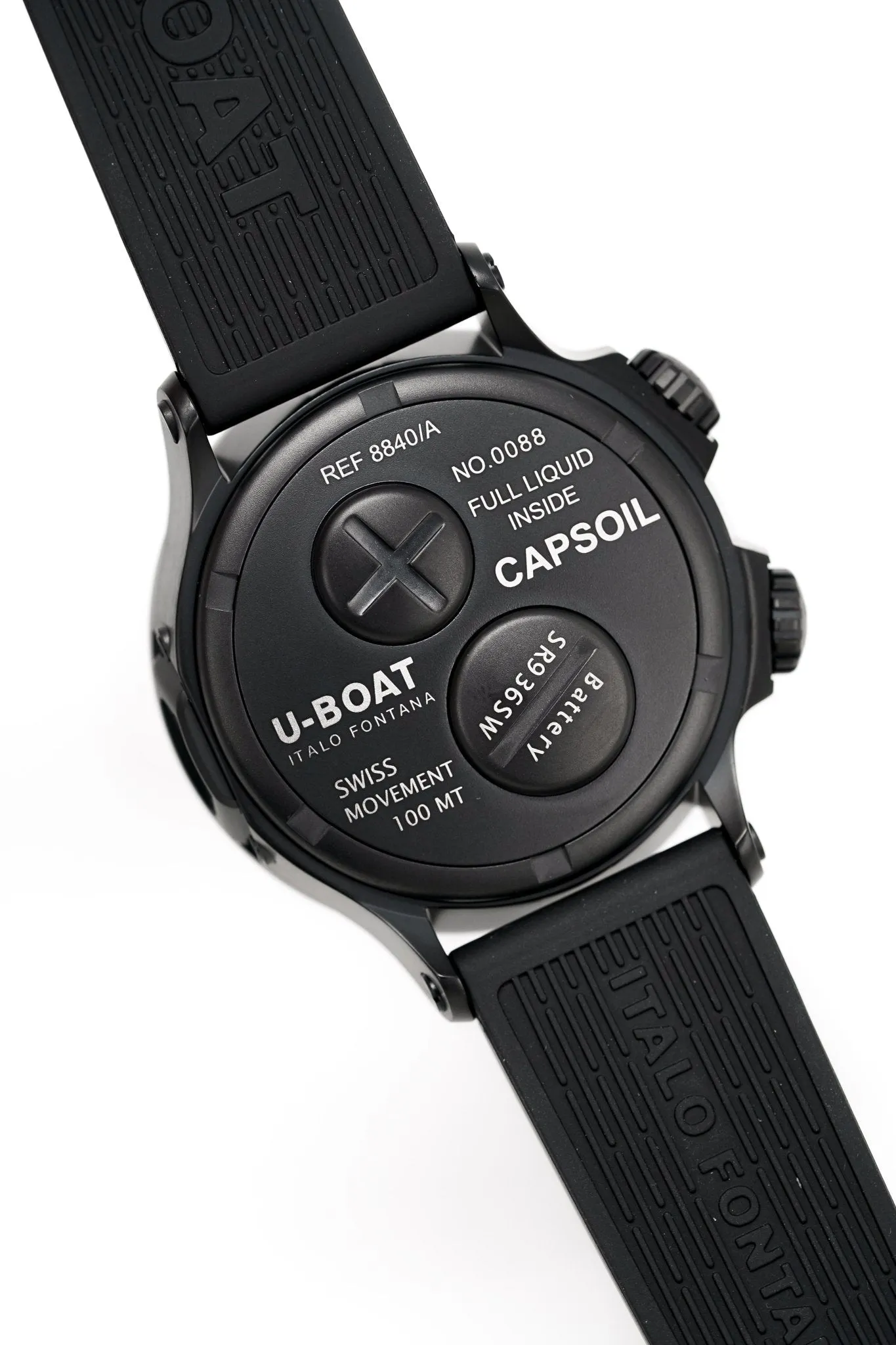 U-Boat Watch Capsoil Doppiotempo 45 DLC Green Rehaut 8840/A