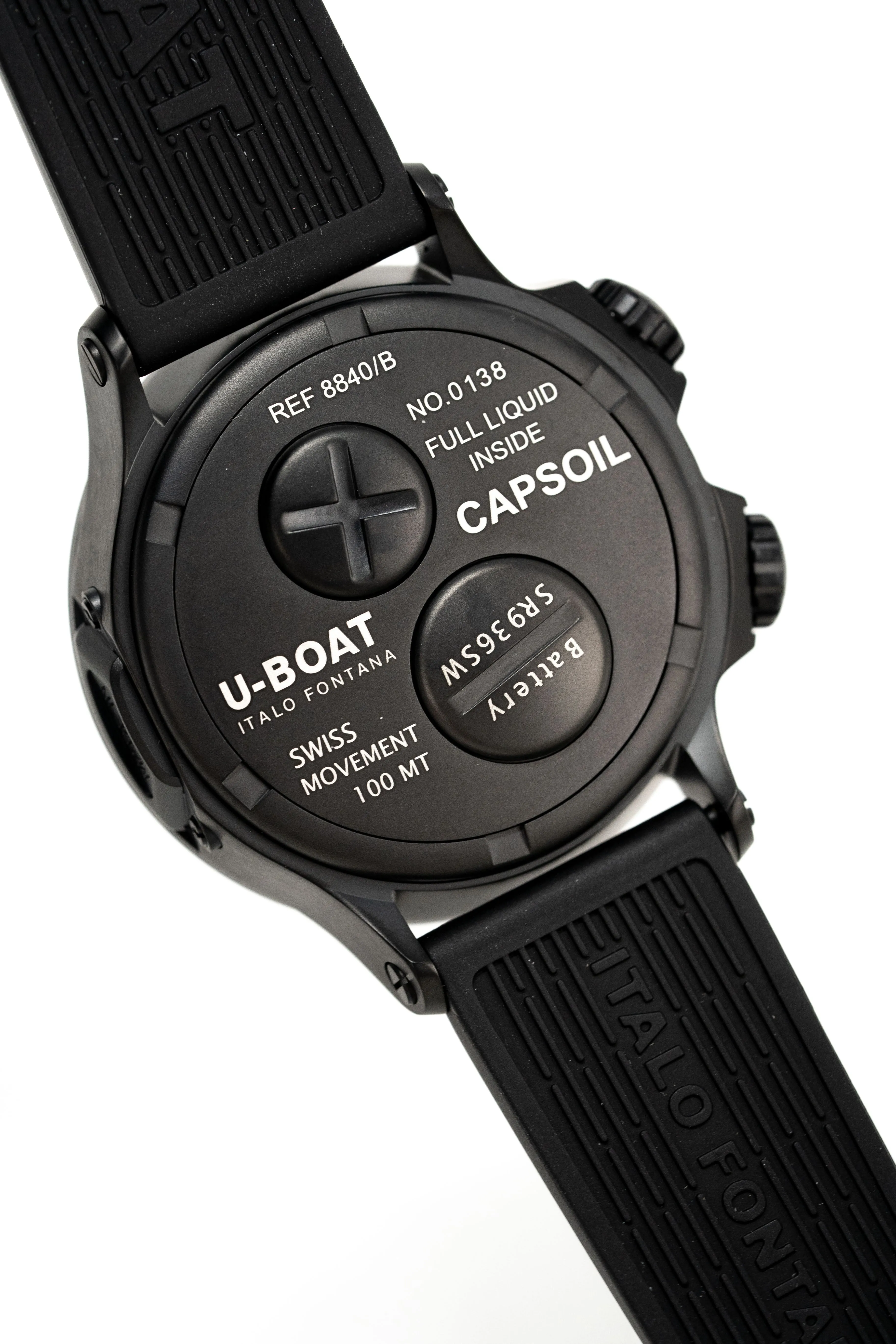 U-Boat Watch Capsoil Doppiotempo 45 DLC Green Rehaut 8840/B