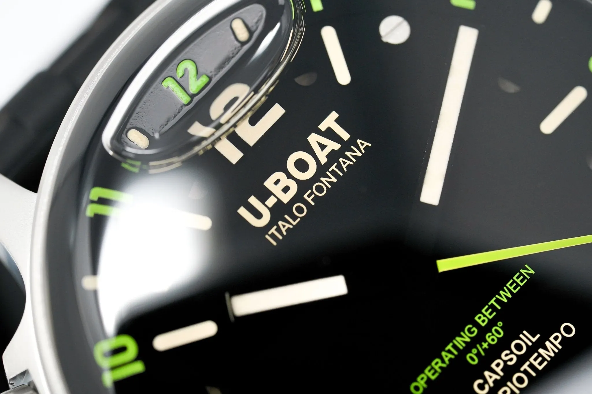 U-Boat Watch Capsoil Doppiotempo 45 Green Rehaut 8838/B