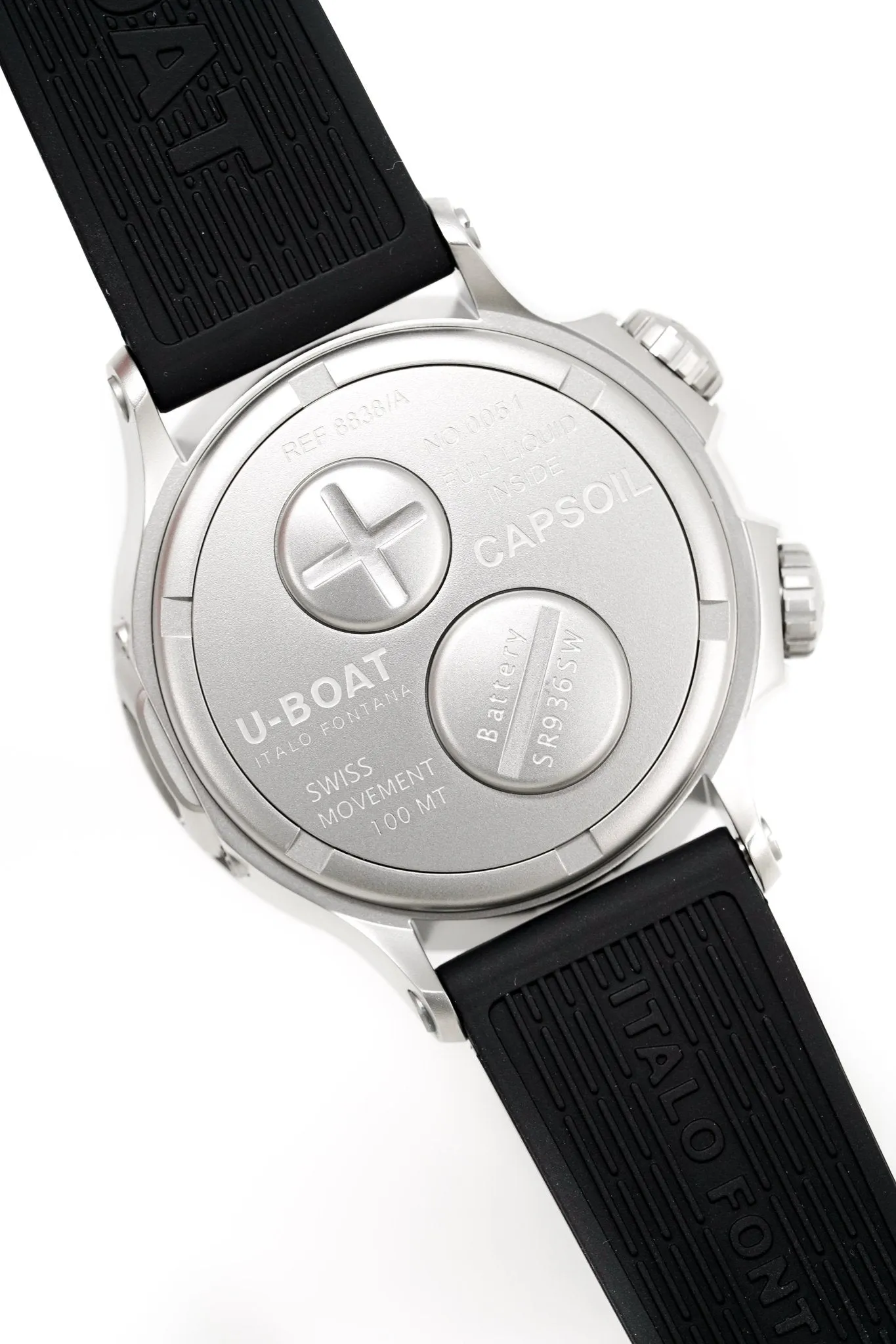 U-Boat Watch Capsoil Doppiotempo 45 Green Rehaut 8838/B
