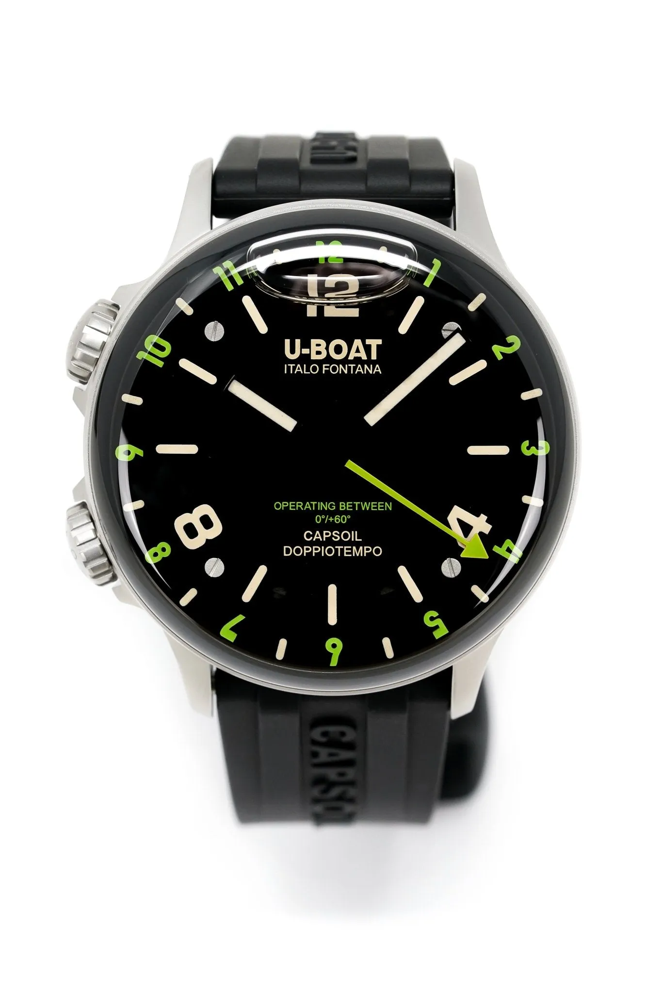 U-Boat Watch Capsoil Doppiotempo 45 Green Rehaut 8838/B