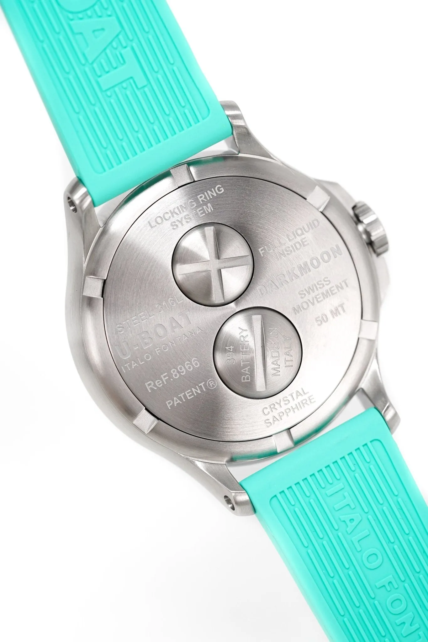 U-Boat Watch Darkmoon 44 Aquamarine 8966