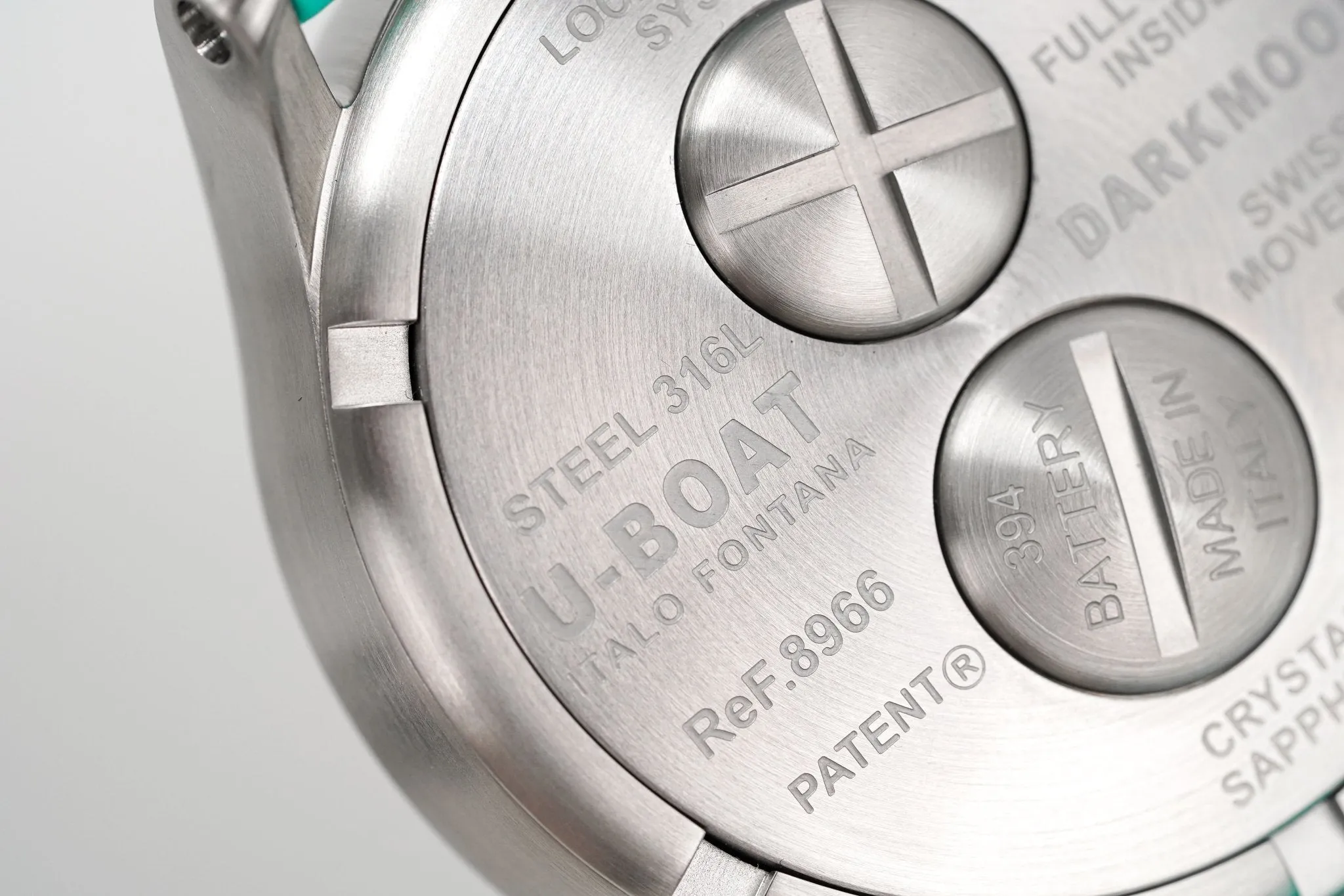 U-Boat Watch Darkmoon 44 Aquamarine 8966