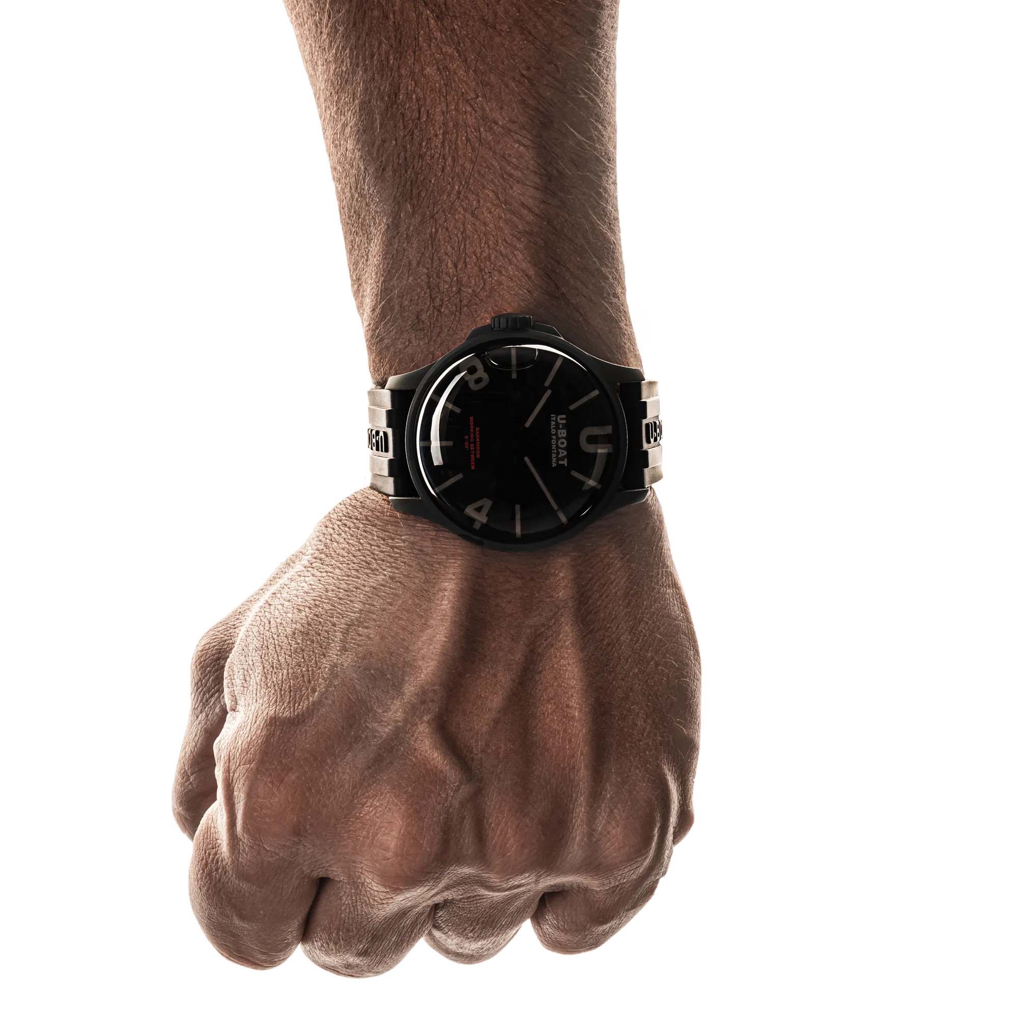 U-Boat Watch Darkmoon 44 GY Camouflage Curved Black 9550