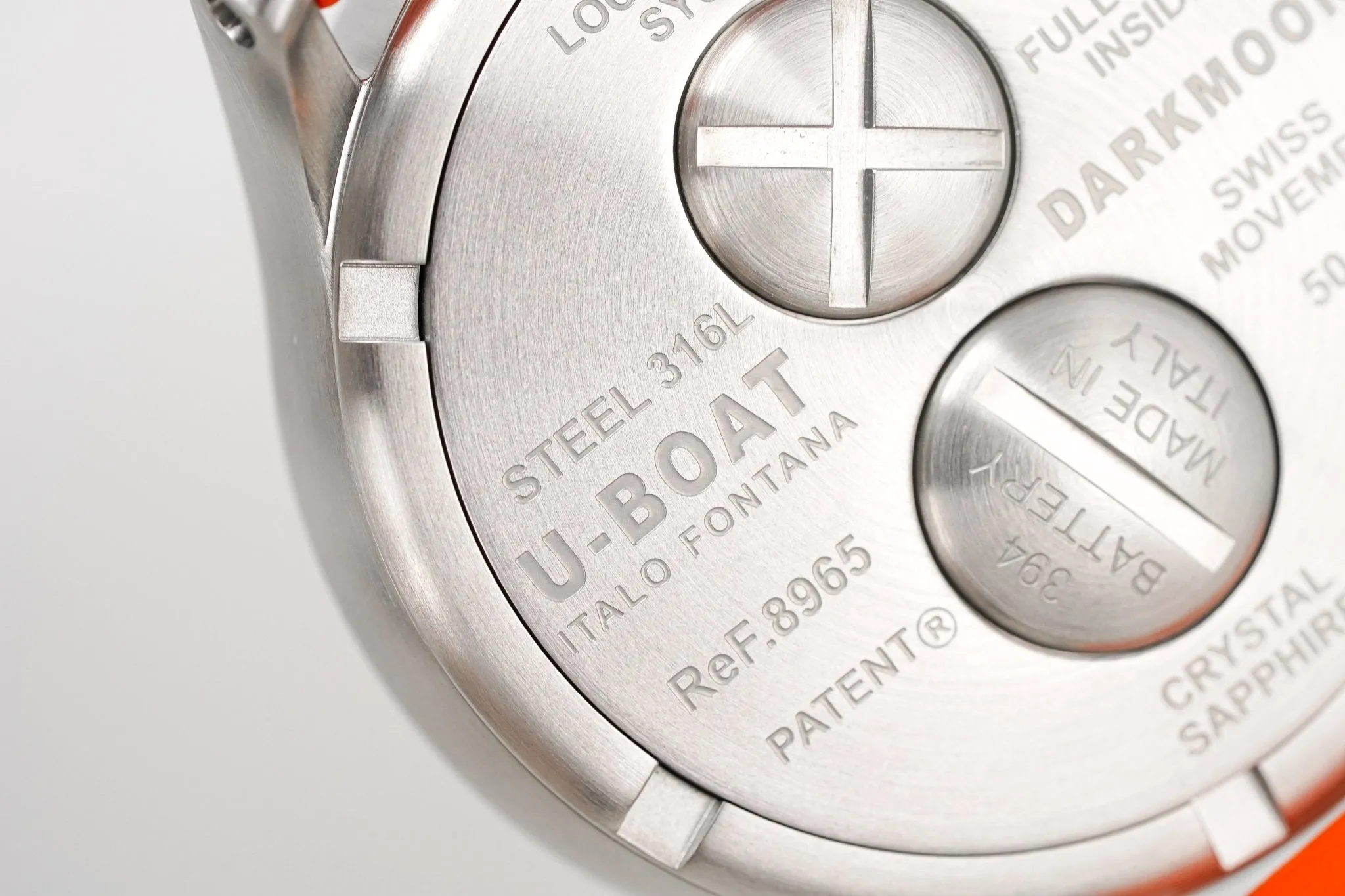 U-Boat Watch Darkmoon 44 Orange 8965