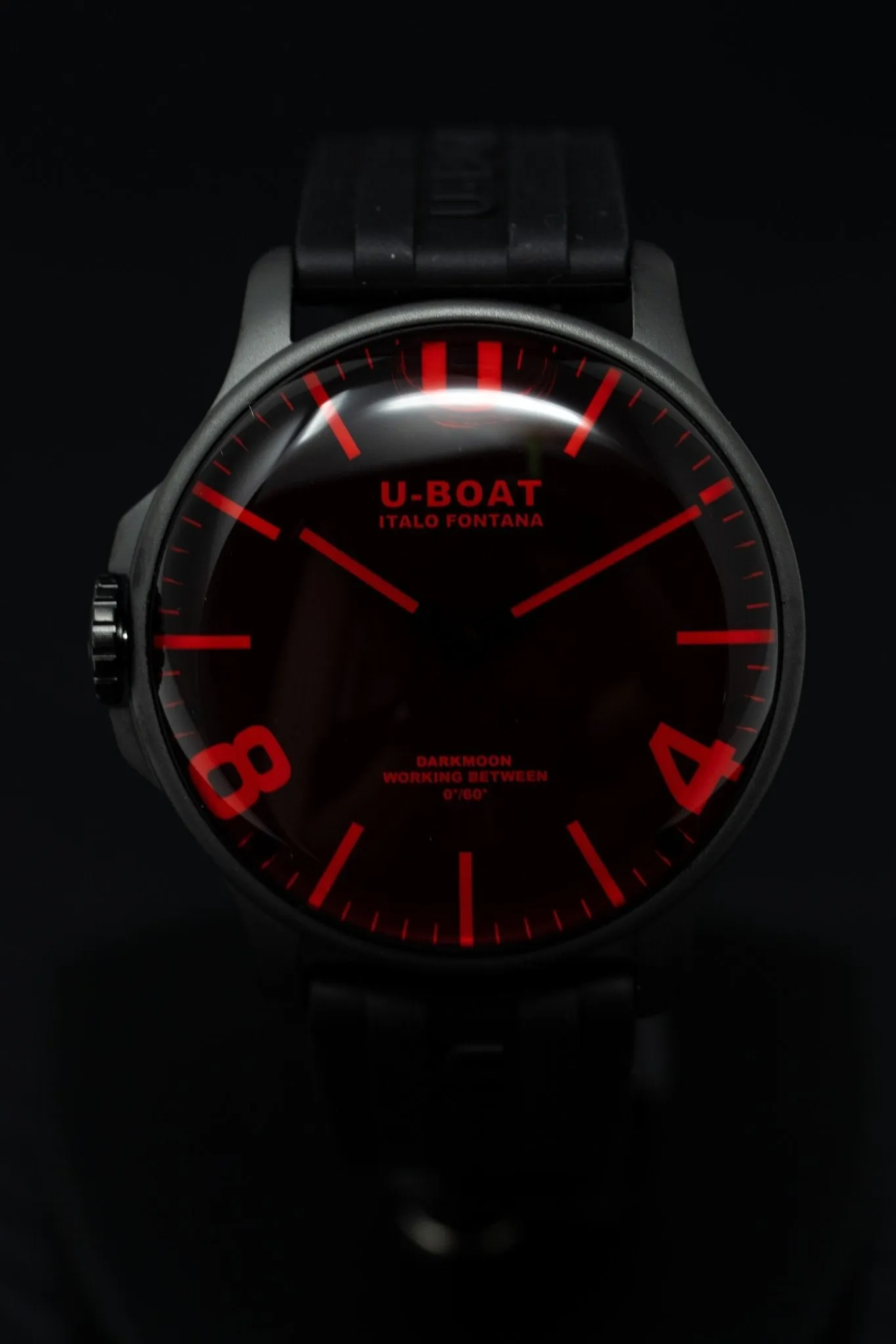 U-Boat Watch Darkmoon 44 Red 8466