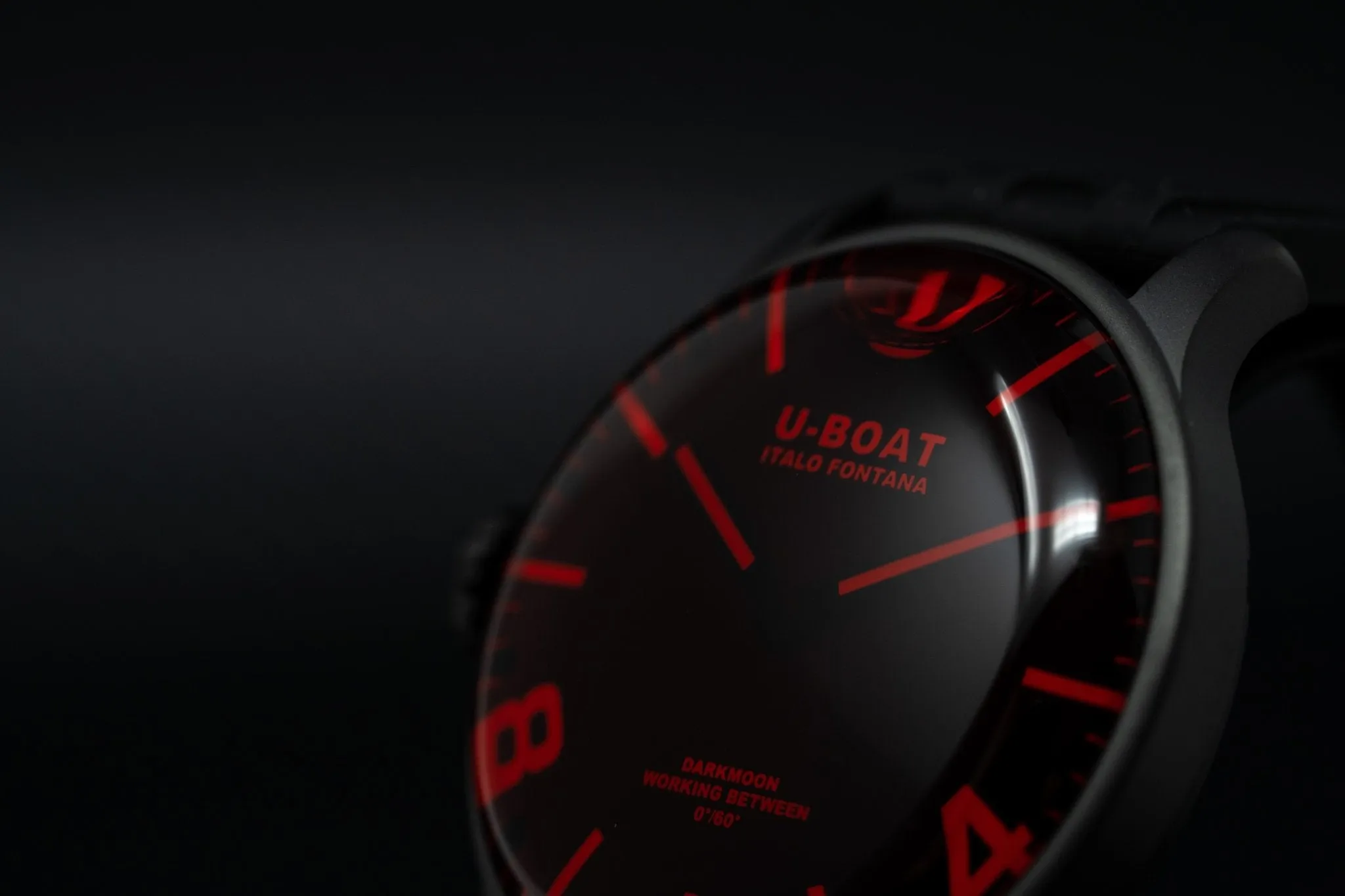 U-Boat Watch Darkmoon 44 Red 8466