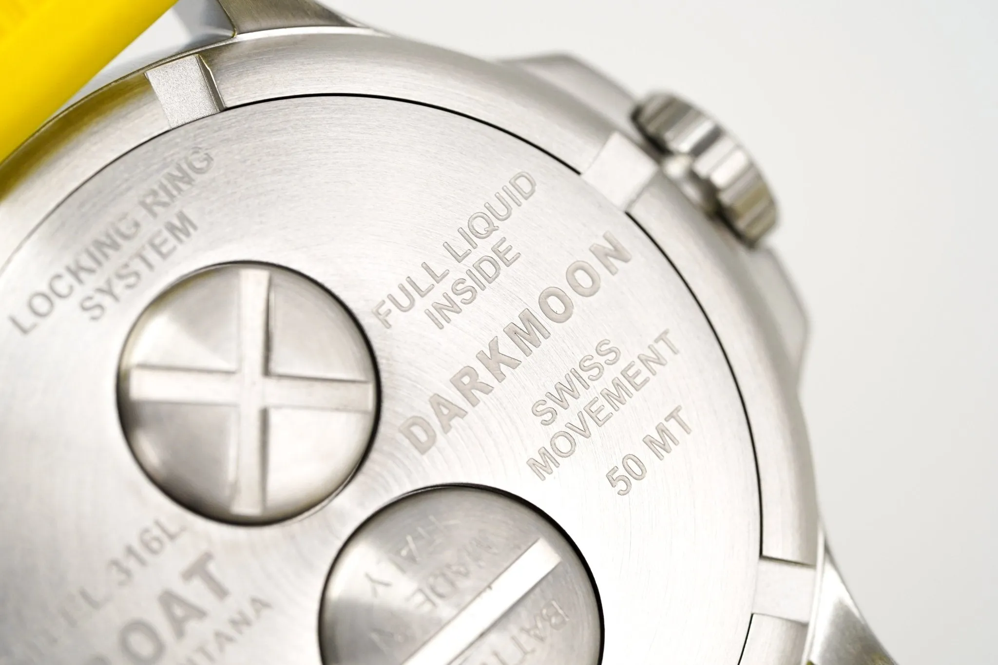 U-Boat Watch Darkmoon 44 Yellow 8964
