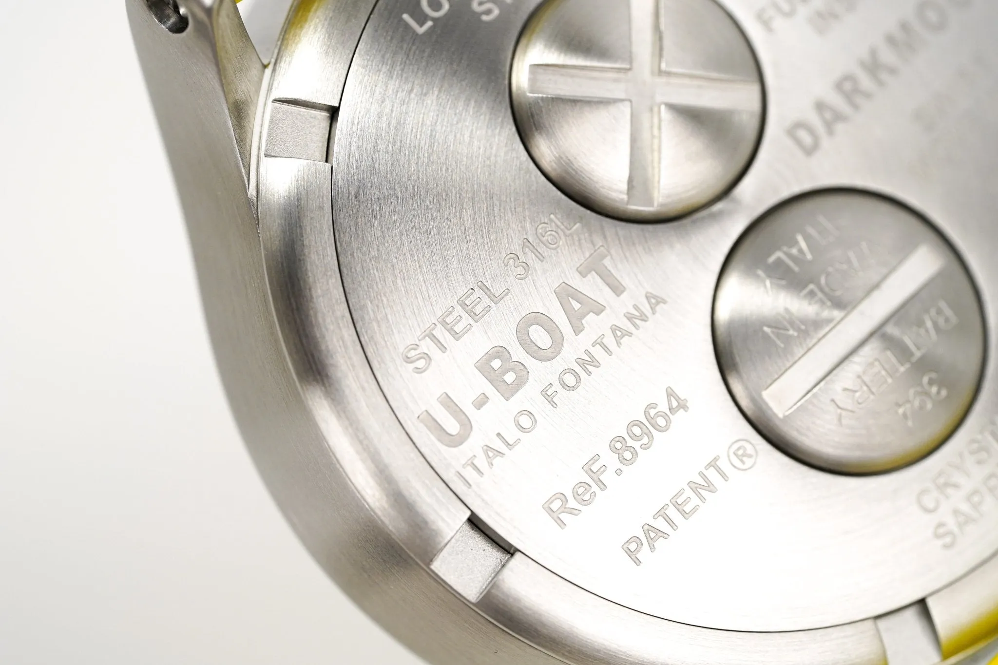 U-Boat Watch Darkmoon 44 Yellow 8964