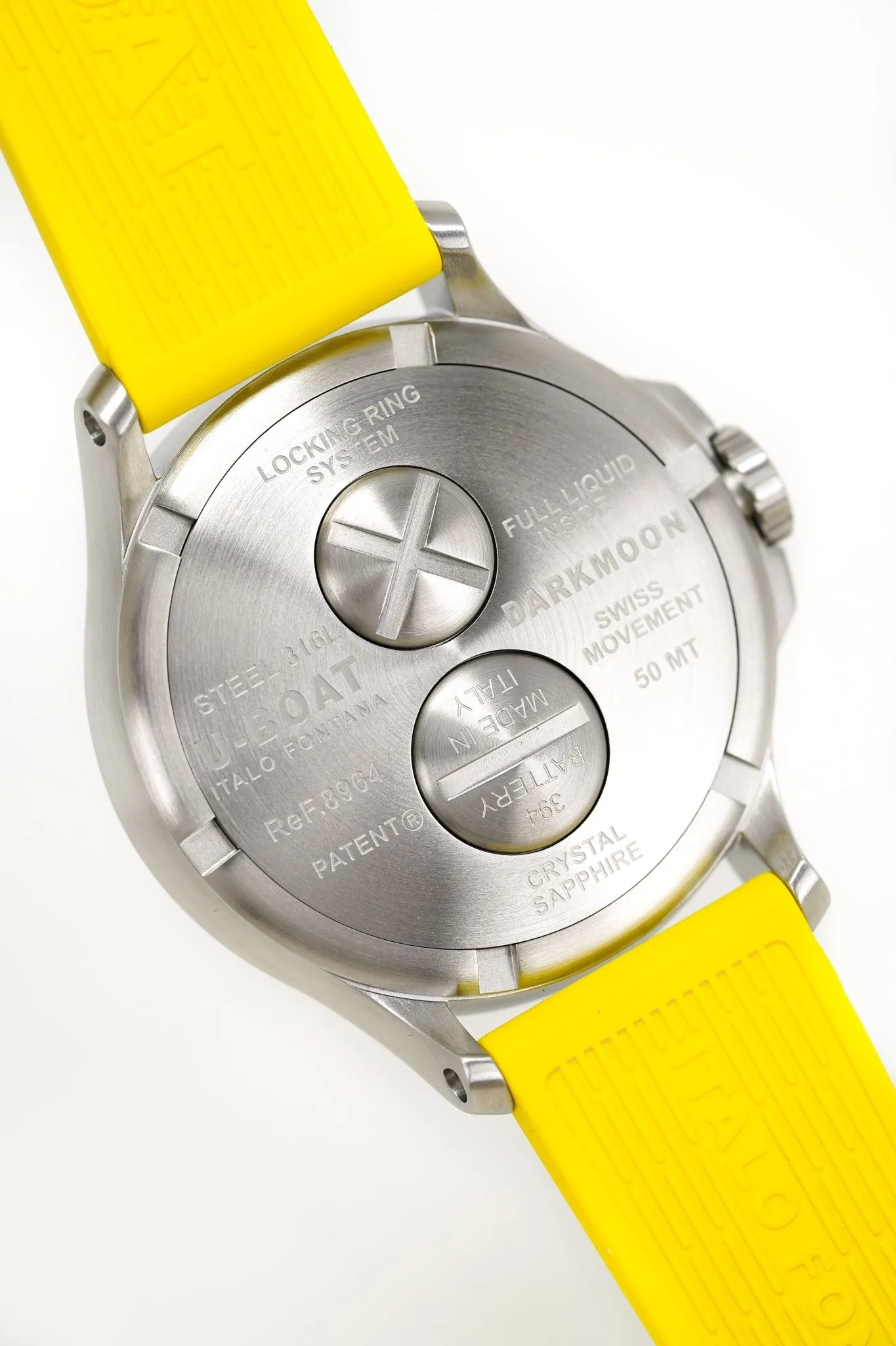 U-Boat Watch Darkmoon 44 Yellow 8964