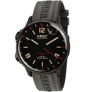 U-Boat Watch Doppiotempo 45 DLC Red Rehaut 8841/B