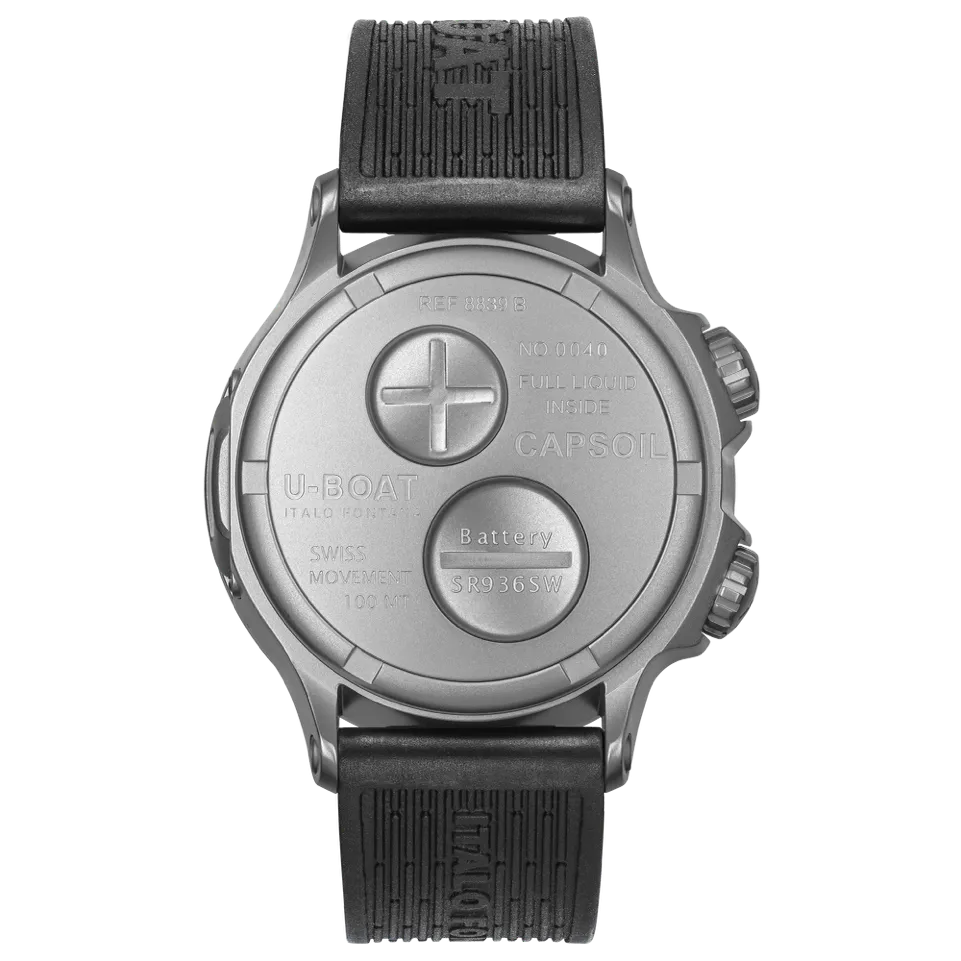 U-Boat Watch Doppiotempo 45 Red Rehaut 8839/B