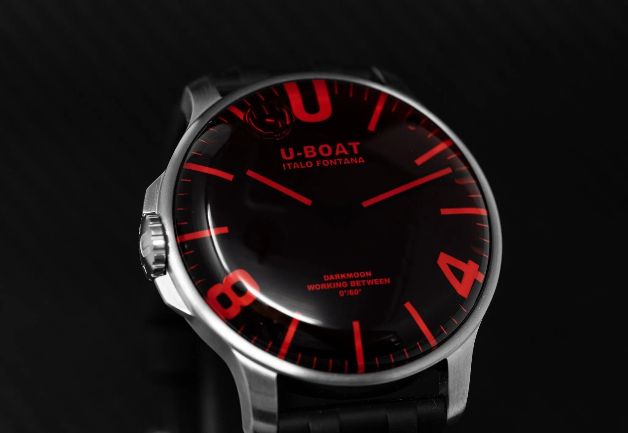 U-Boat Watch Watch Darkmoon 44 Red Steel 8465