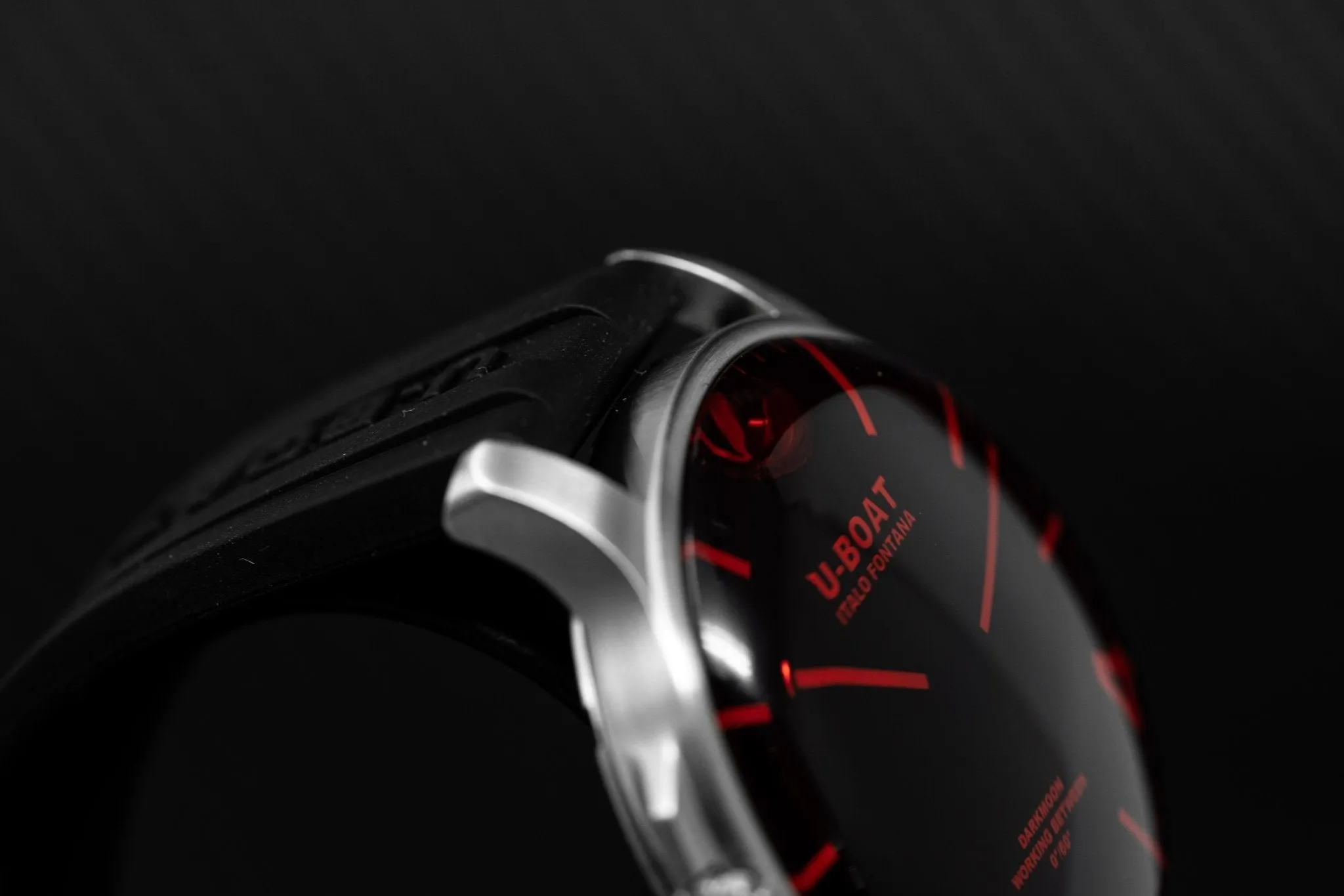 U-Boat Watch Watch Darkmoon 44 Red Steel 8465