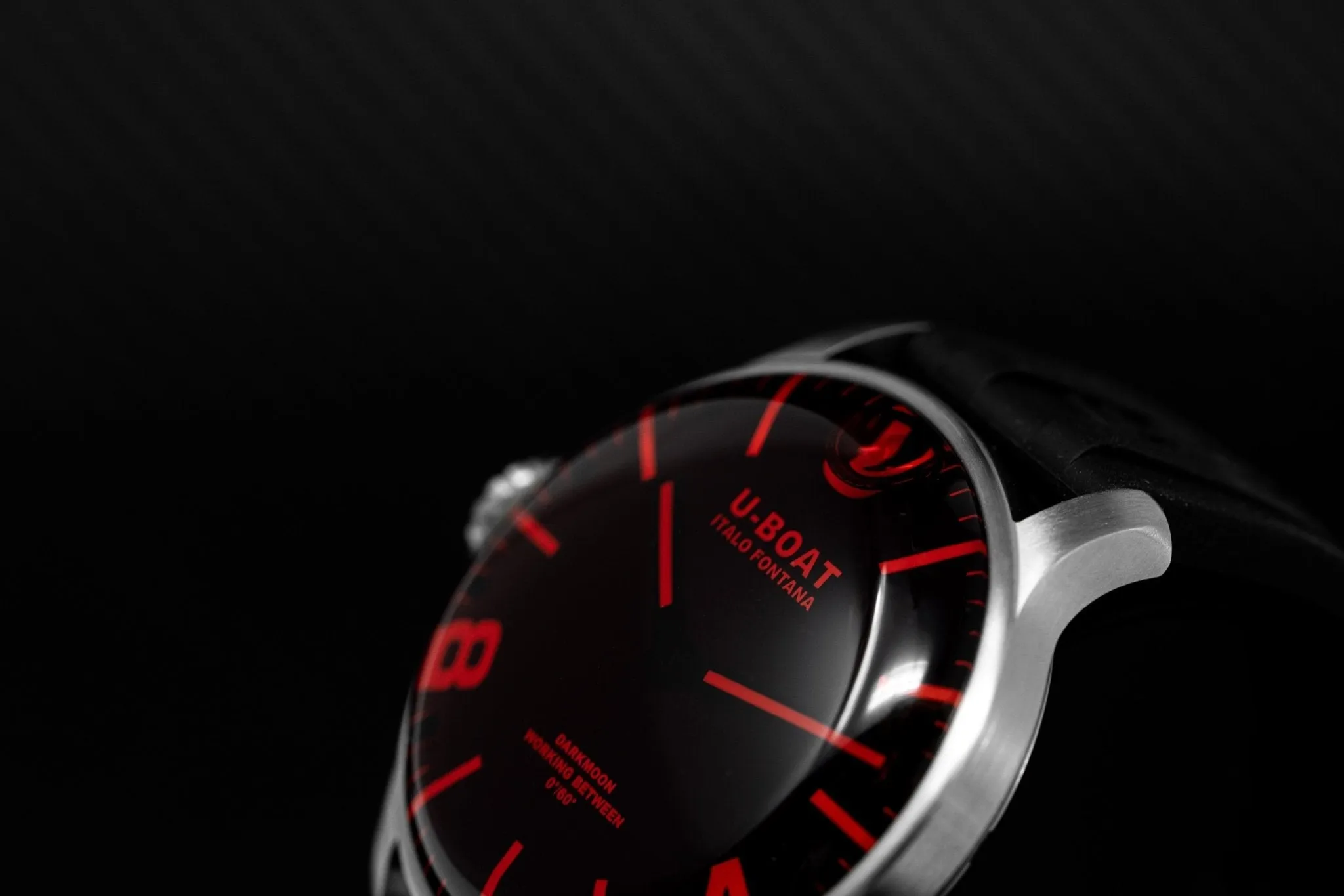 U-Boat Watch Watch Darkmoon 44 Red Steel 8465