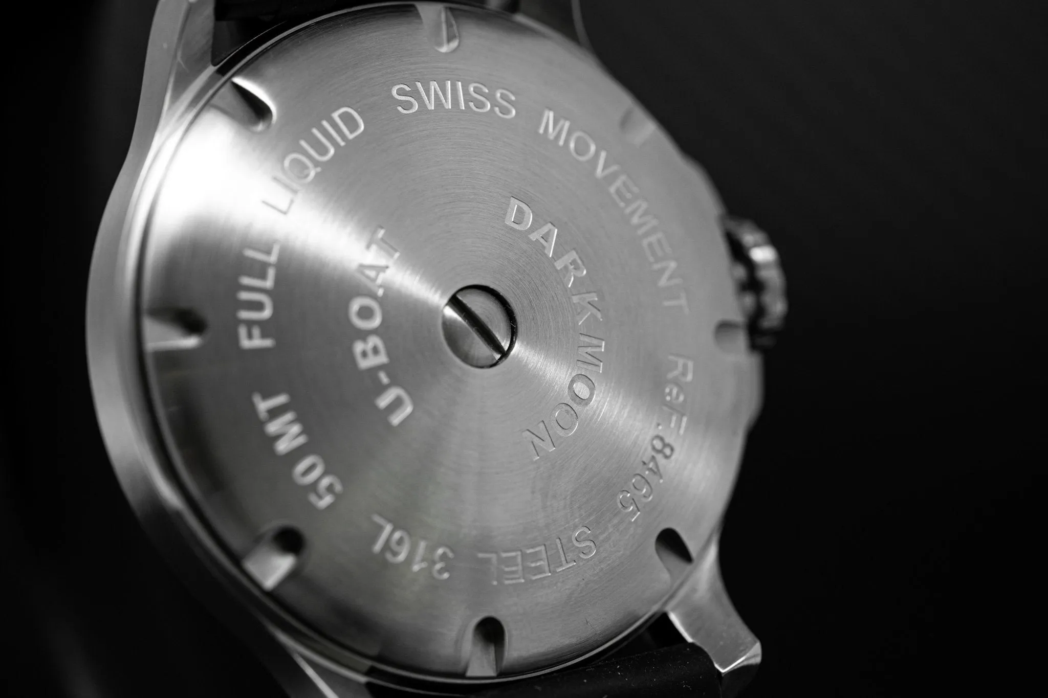 U-Boat Watch Watch Darkmoon 44 Red Steel 8465