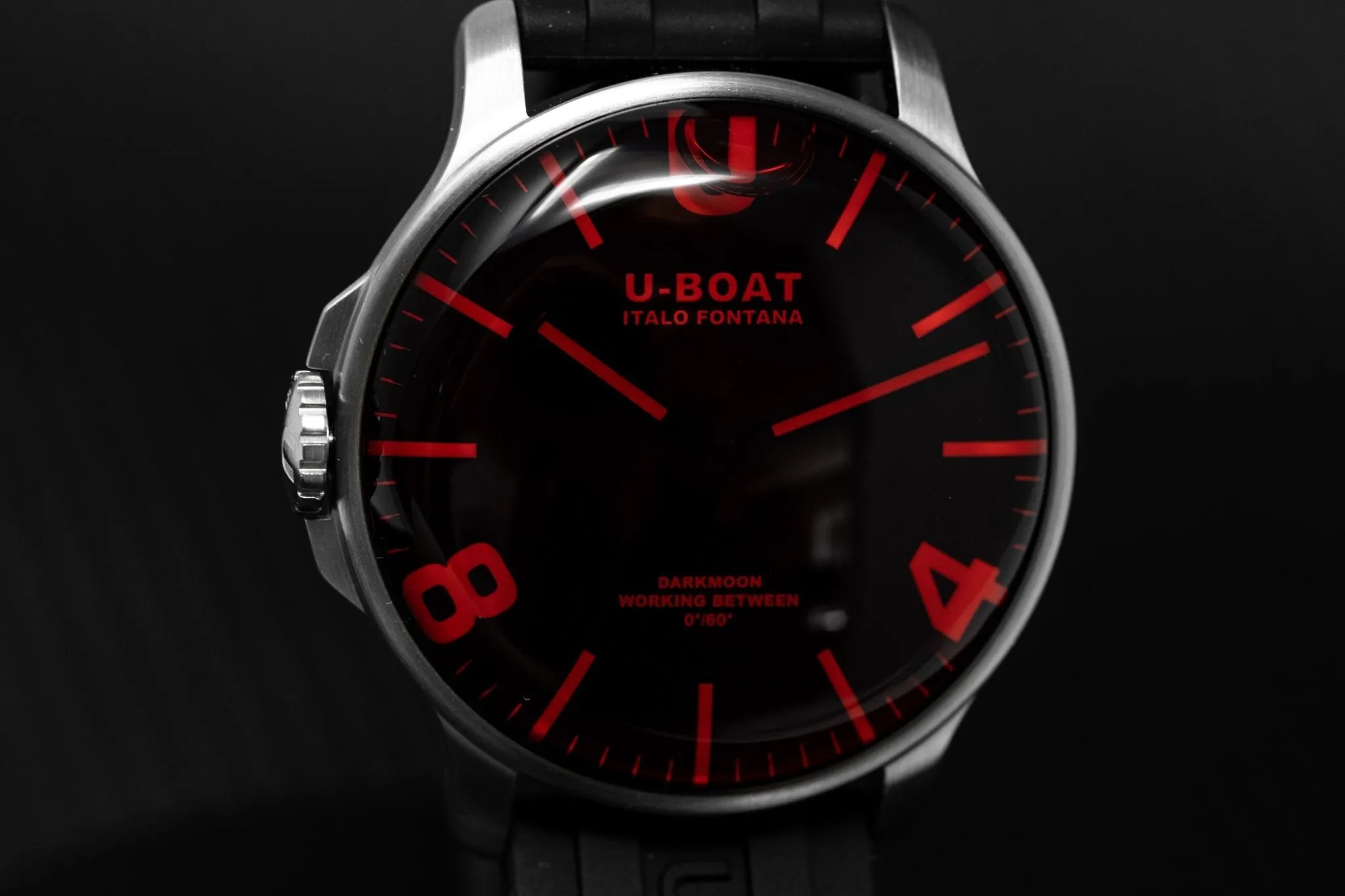 U-Boat Watch Watch Darkmoon 44 Red Steel 8465