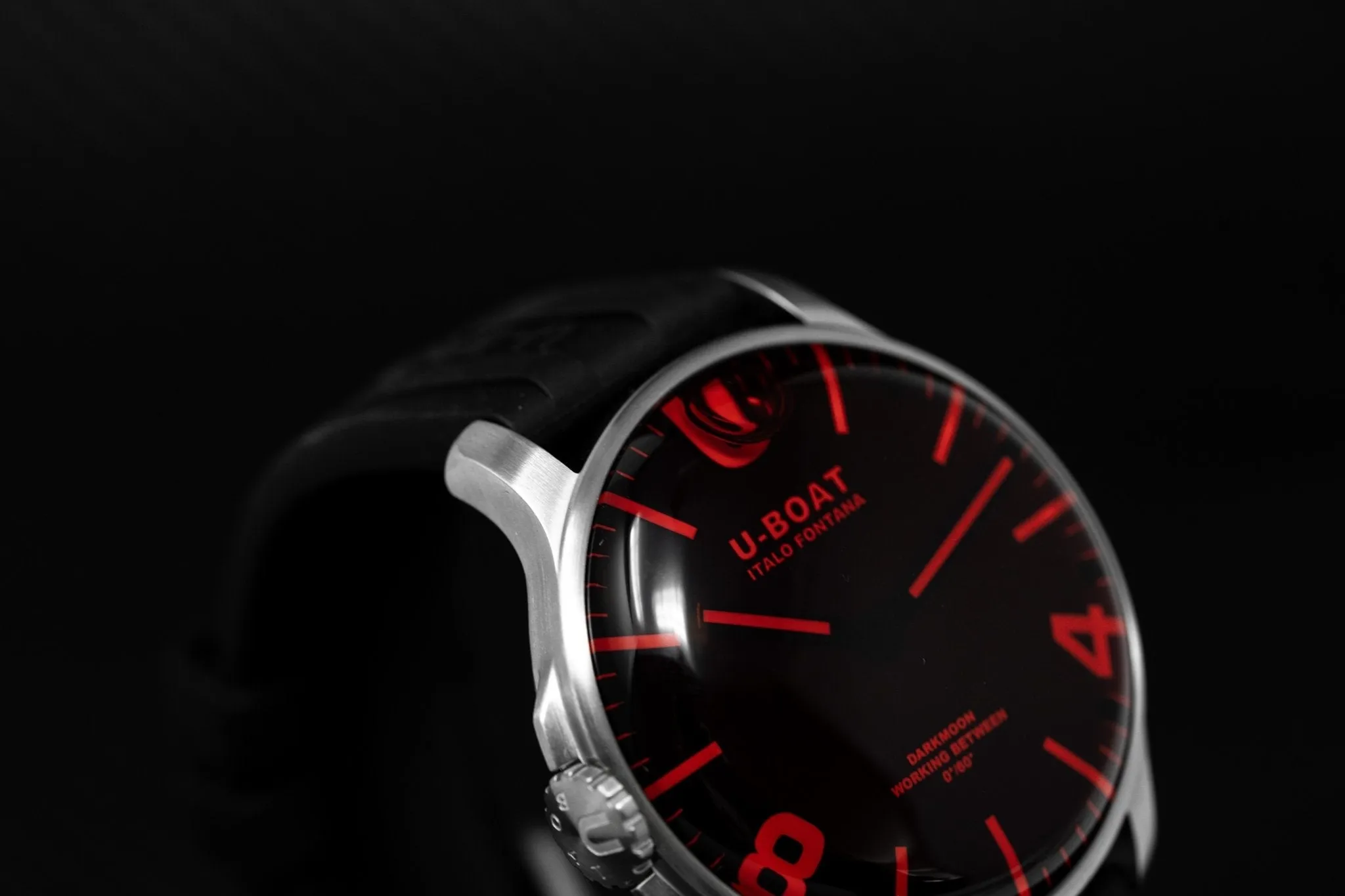 U-Boat Watch Watch Darkmoon 44 Red Steel 8465