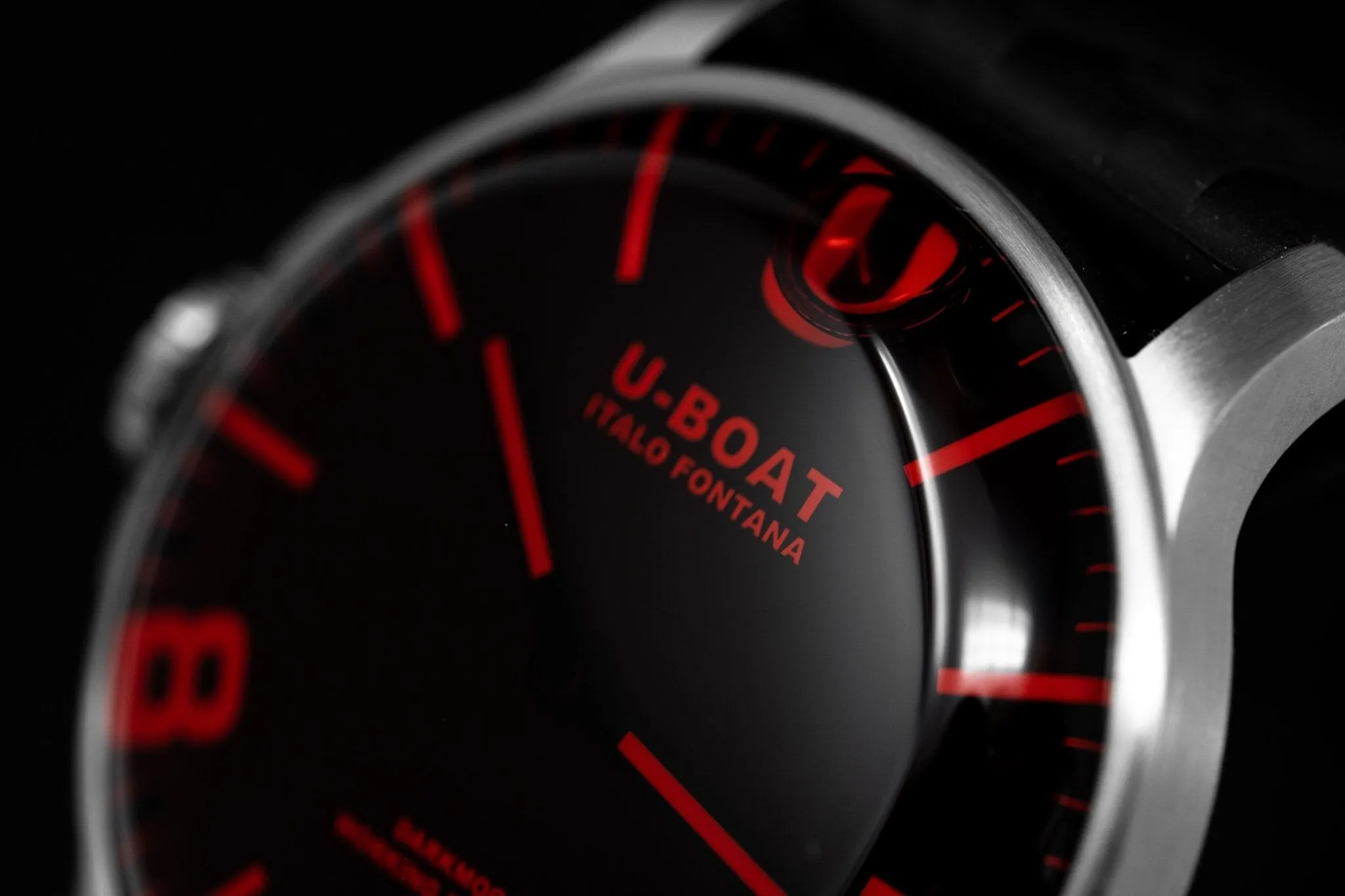 U-Boat Watch Watch Darkmoon 44 Red Steel 8465