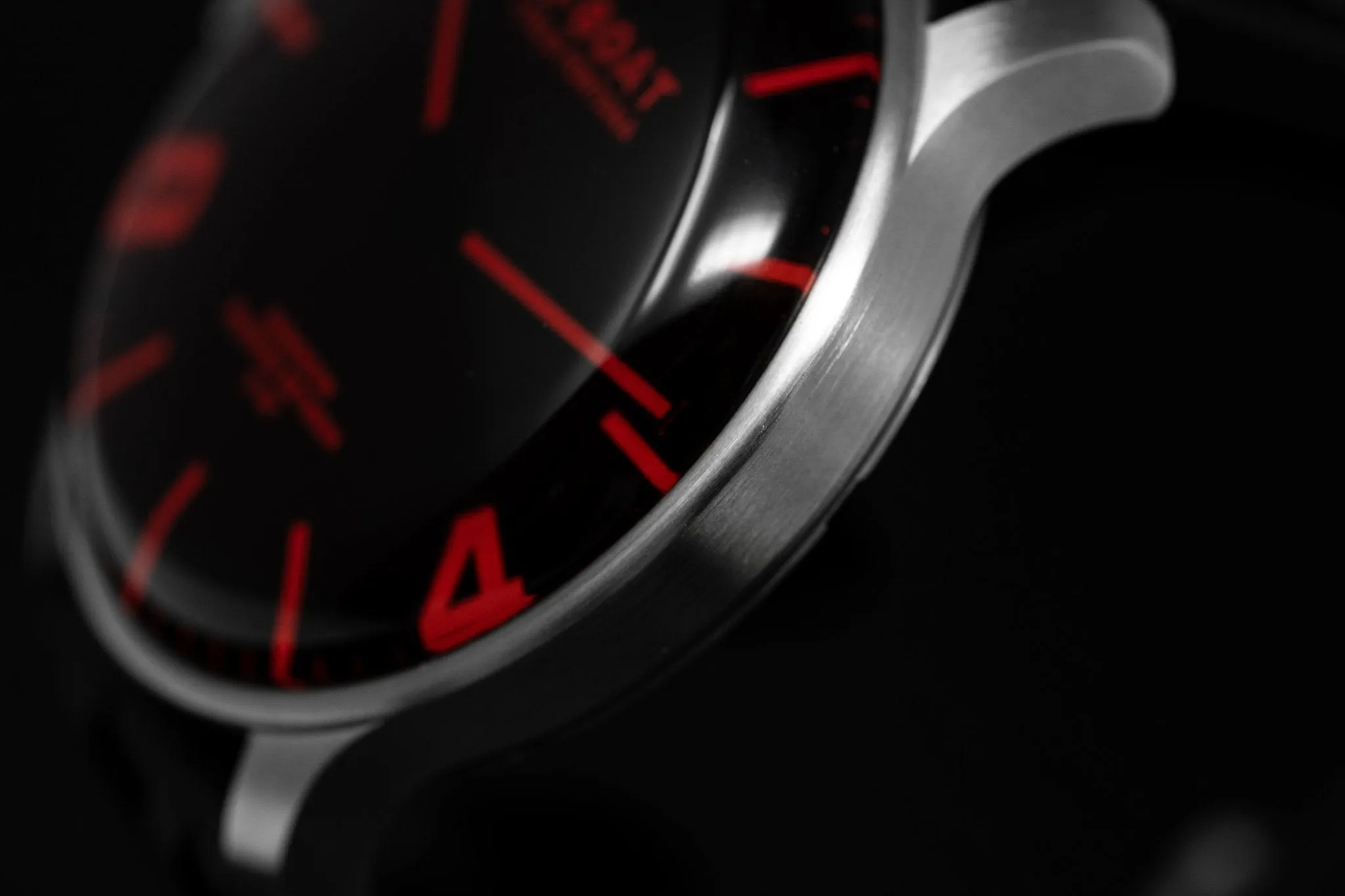 U-Boat Watch Watch Darkmoon 44 Red Steel 8465