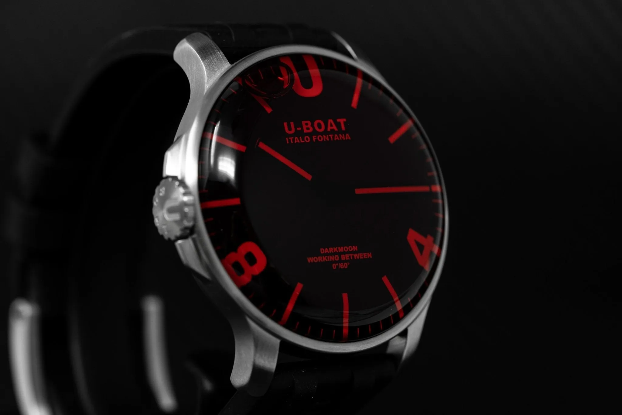 U-Boat Watch Watch Darkmoon 44 Red Steel 8465