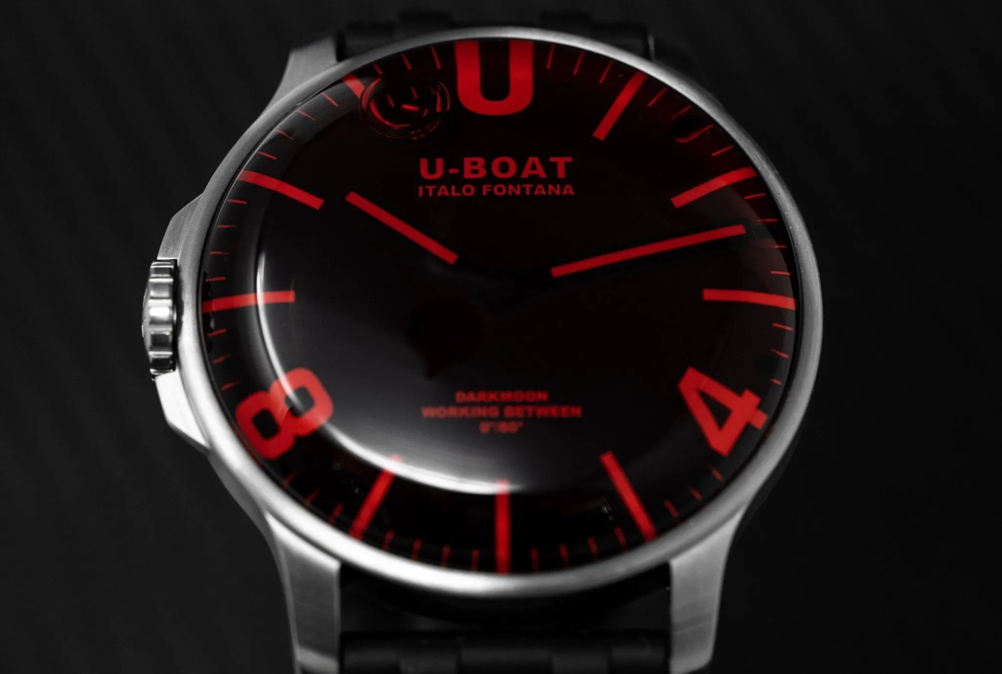 U-Boat Watch Watch Darkmoon 44 Red Steel 8465