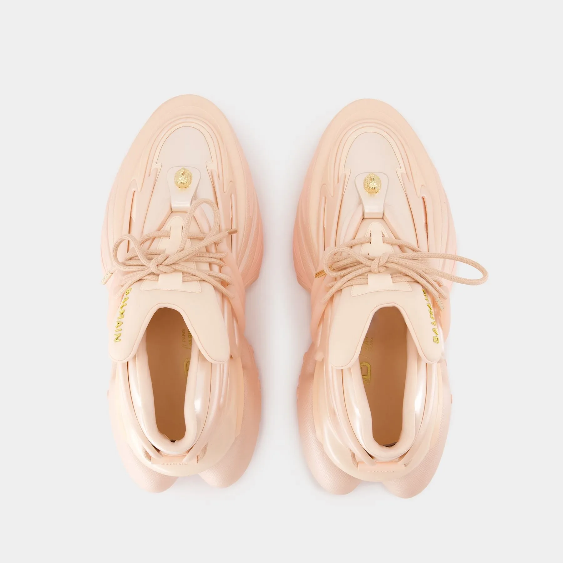 Unicorn Low Sneakers - Balmain - Leather - Pink