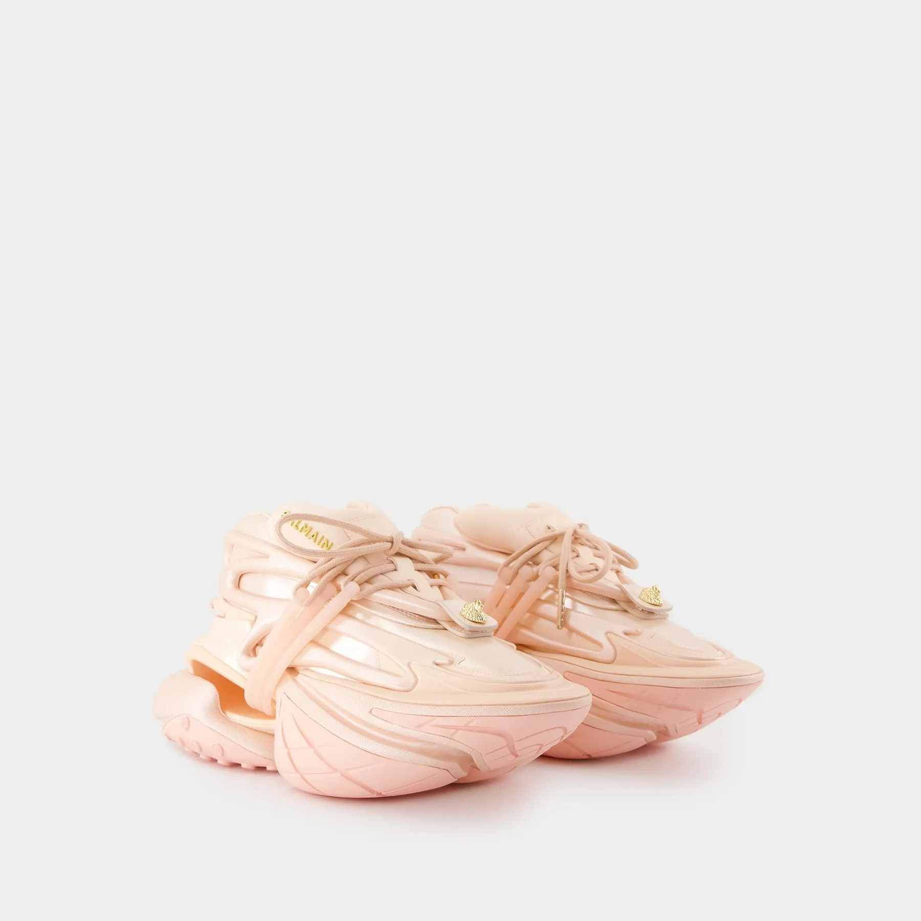 Unicorn Low Sneakers - Balmain - Leather - Pink