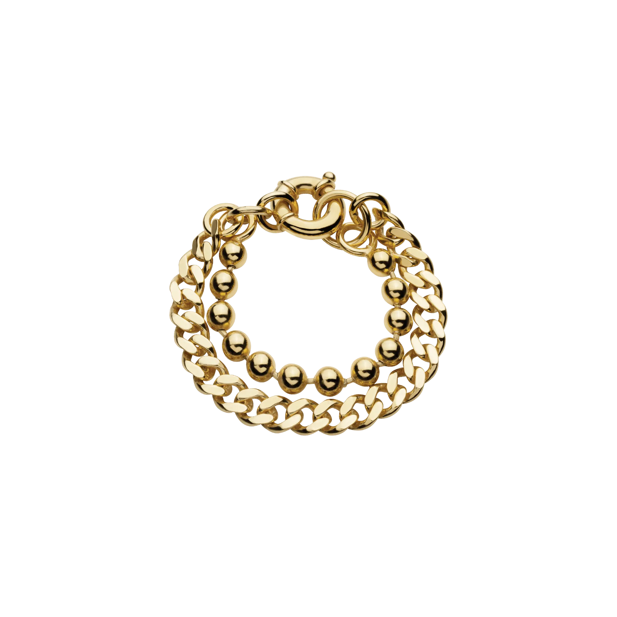 Unisex Bracelet Gold Plated