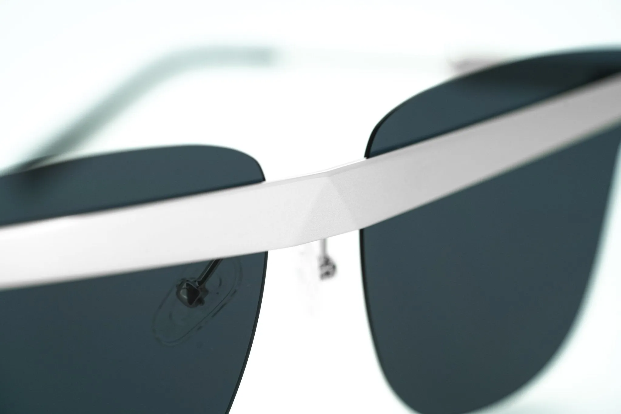 United Nude Sunglasses D-Frame Silver and Grey