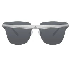 United Nude Sunglasses D-Frame Silver and Grey