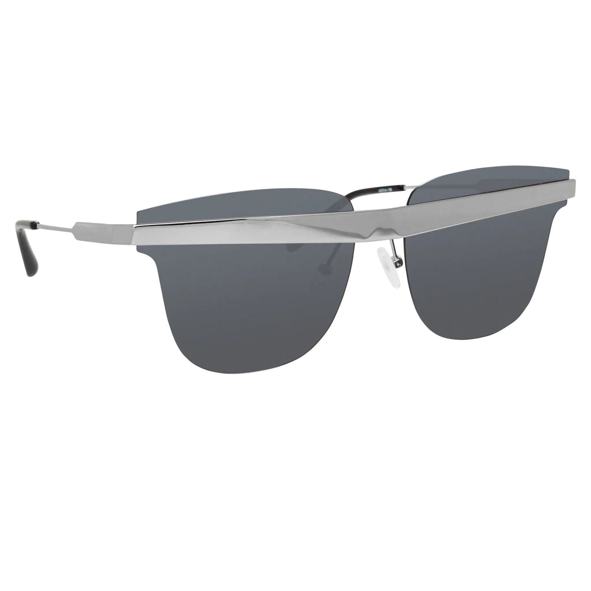 United Nude Sunglasses D-Frame Silver and Grey