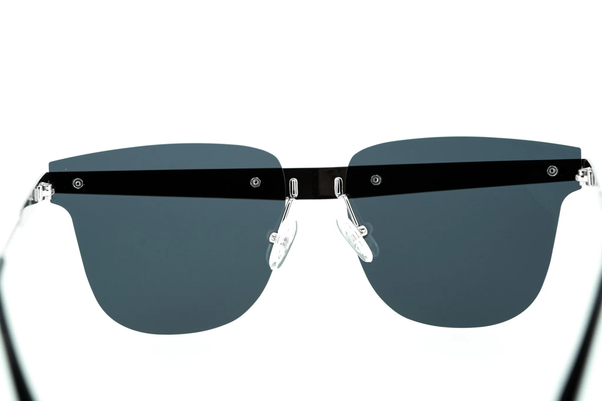 United Nude Sunglasses D-Frame Silver and Grey