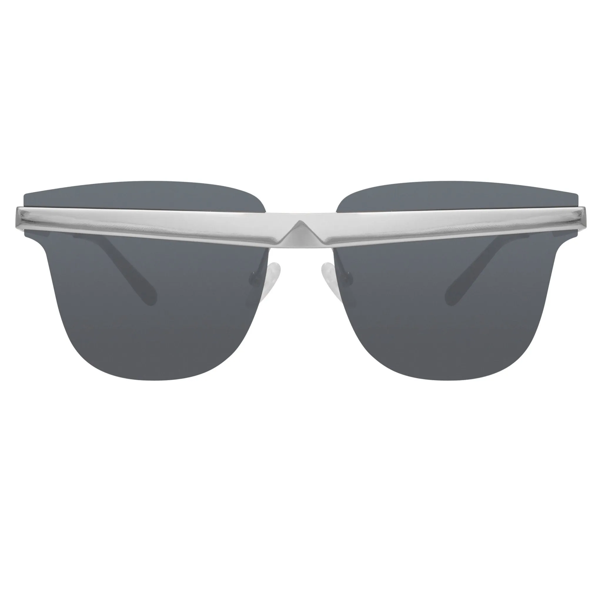 United Nude Sunglasses D-Frame Silver and Grey