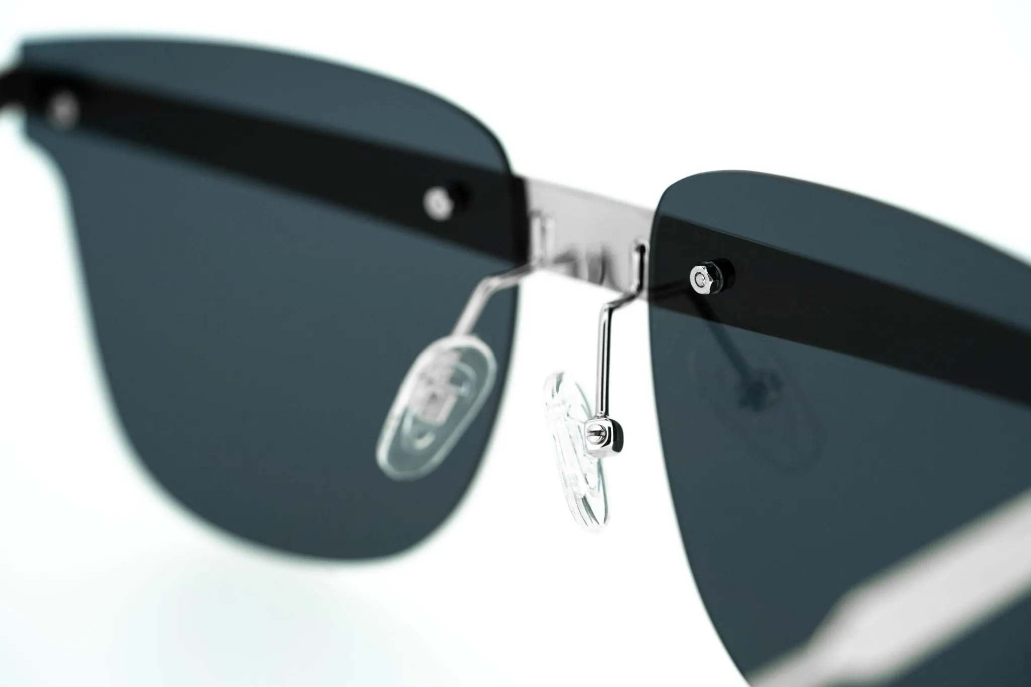 United Nude Sunglasses D-Frame Silver and Grey